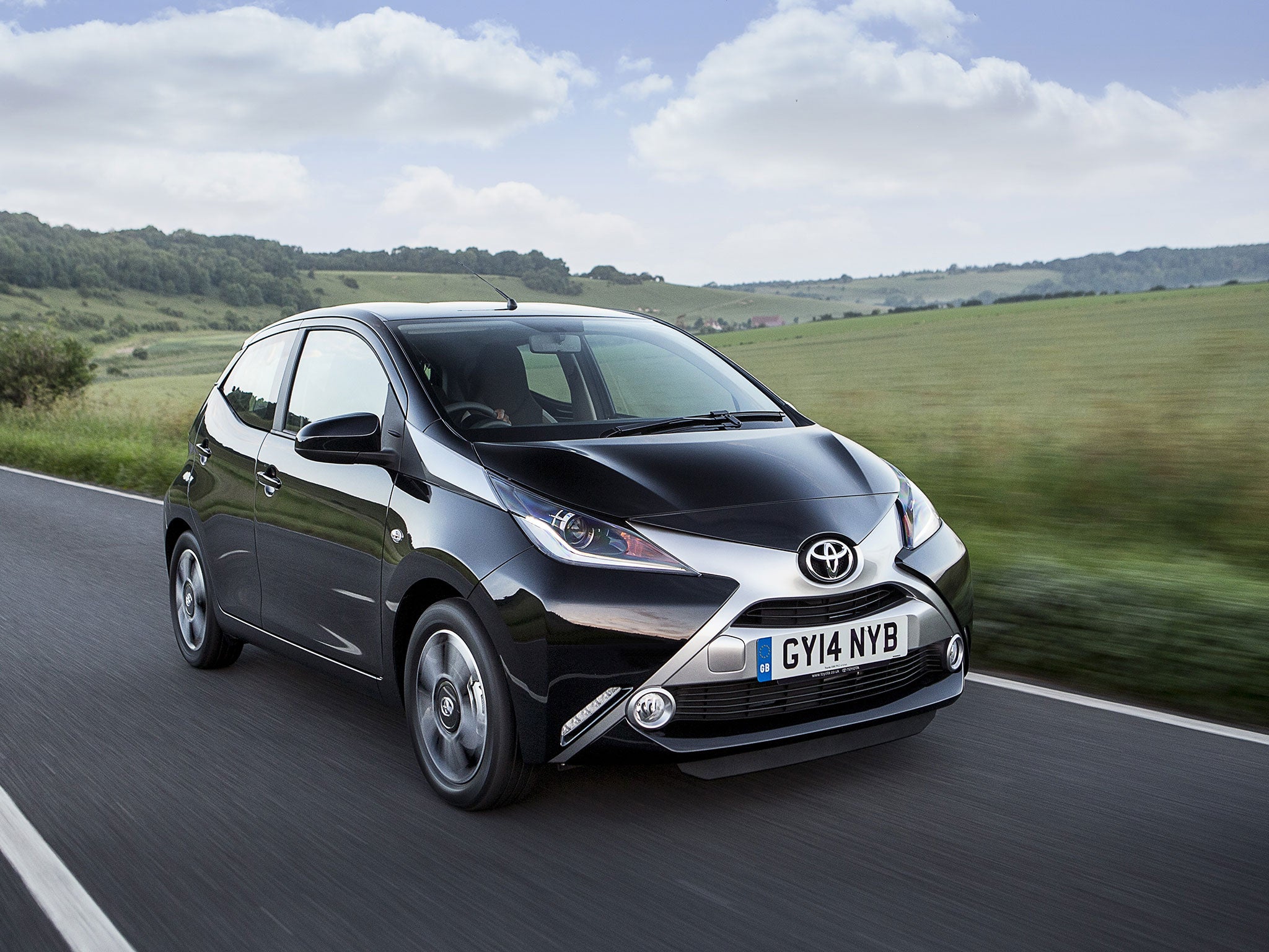 The Aygo is perfectly functional, but the interior feels cheap