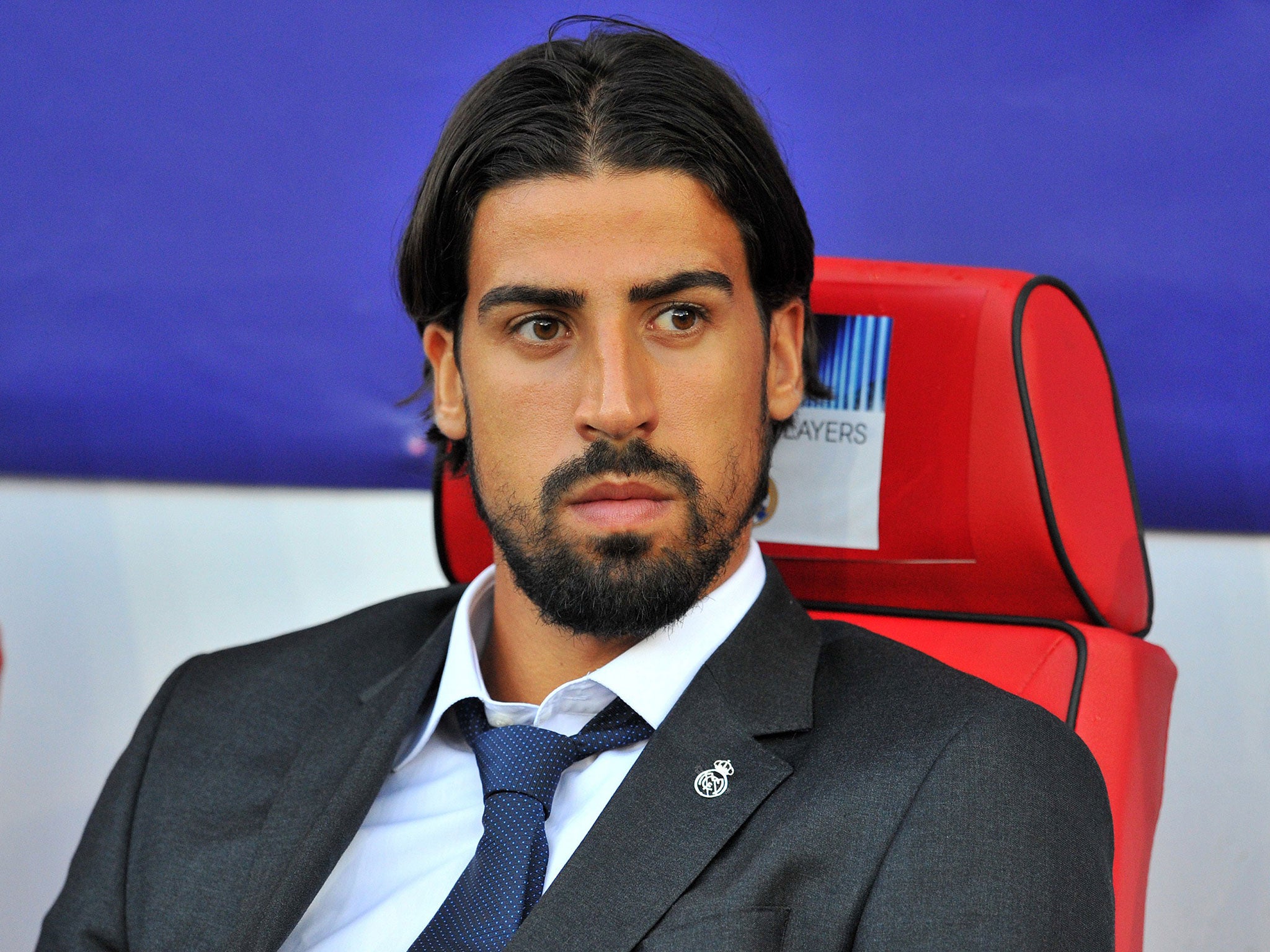 Real Madrid midfielder Sami Khedira was left-out of the squad for the 2-0 Uefa Super Cup win over Seville