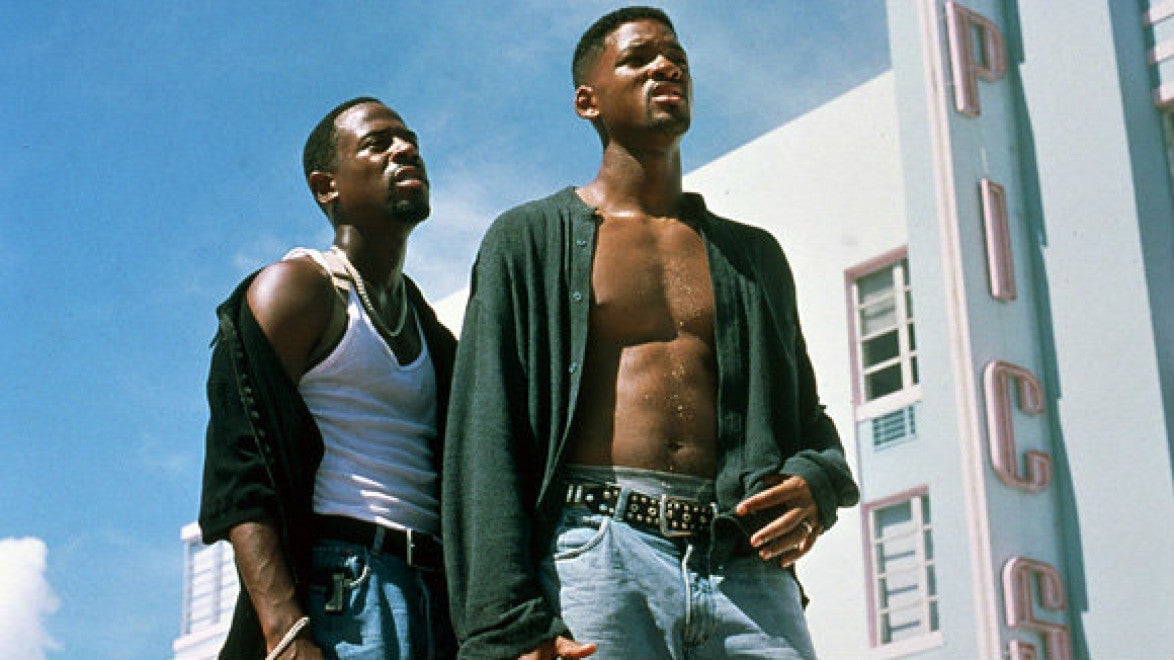 Martin Lawrence and Will Smith in ‘Bad Boys’