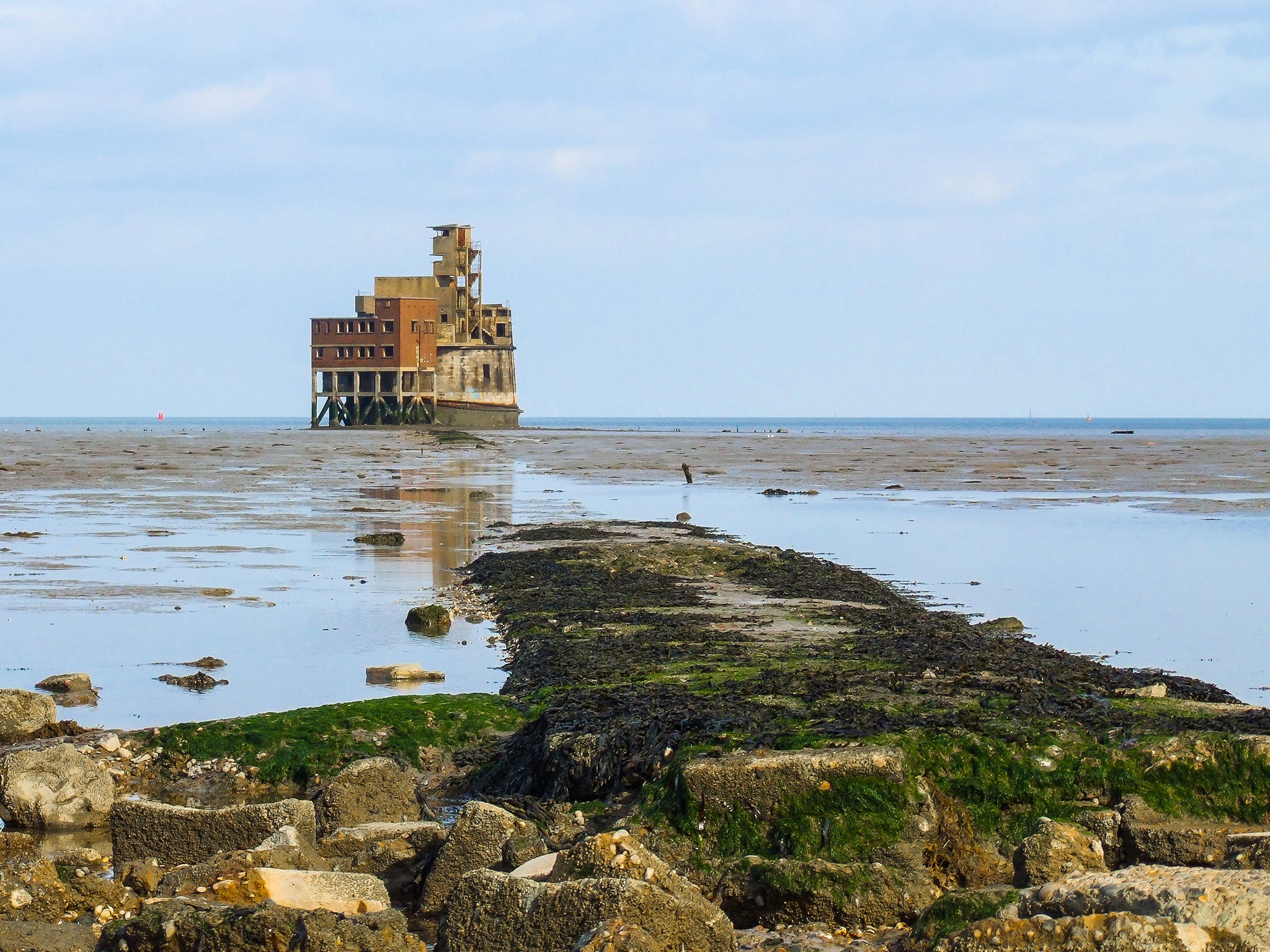 No.1, The Thames at low tide