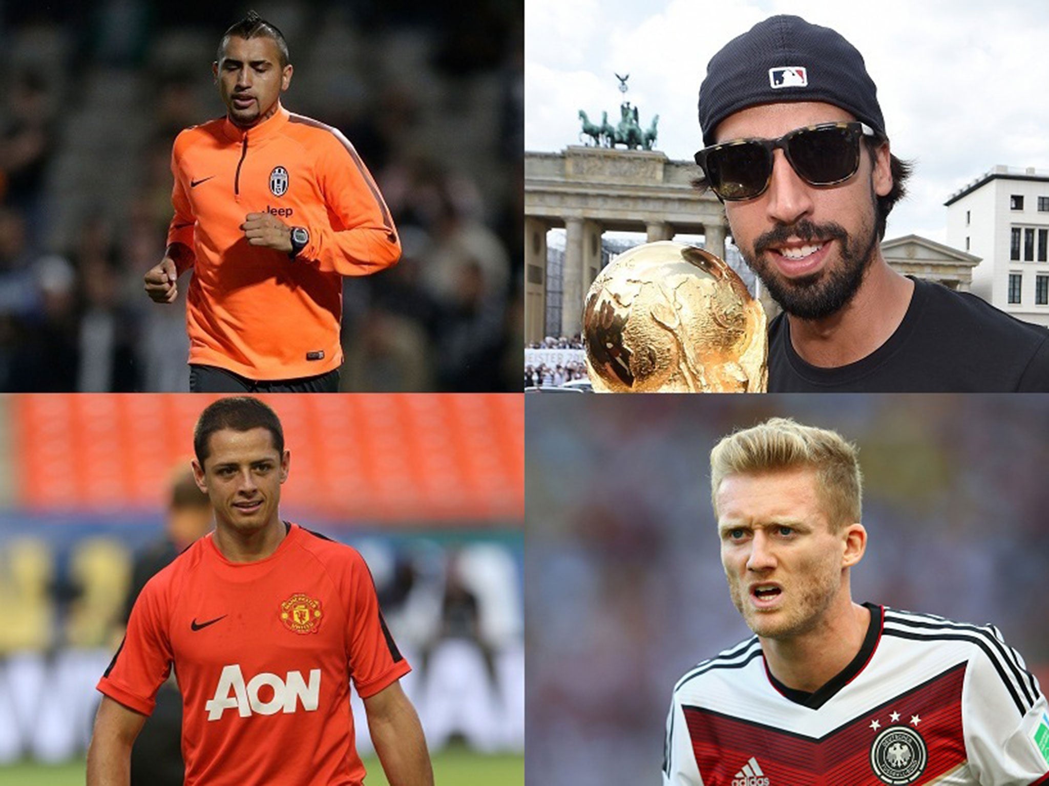 Manchester United may get Arturo Vidal in swap deal as Sami Khedira's time at Real Madrid nears its end