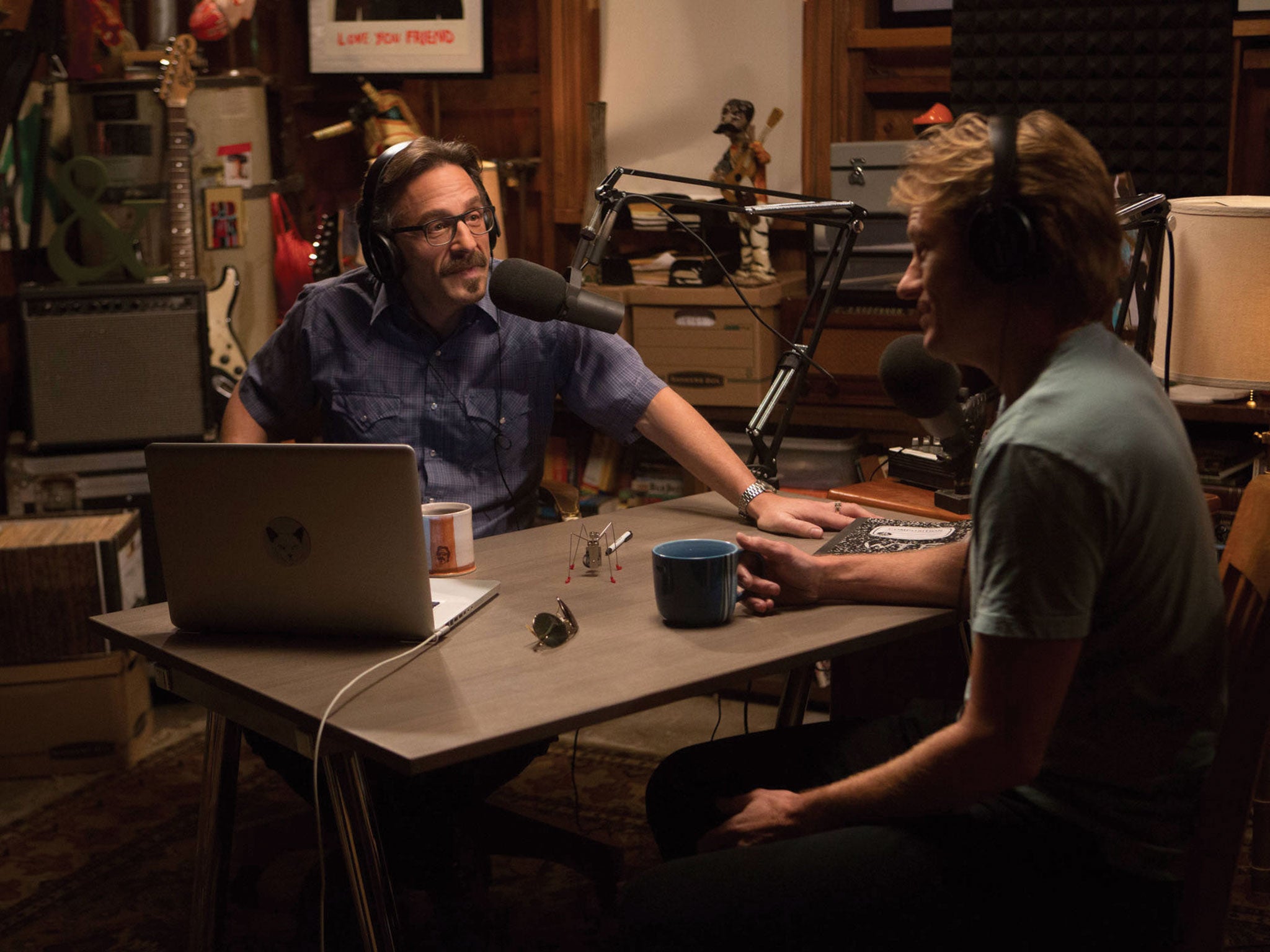 Marc Maron in conversation with US stand-up Denis Leary