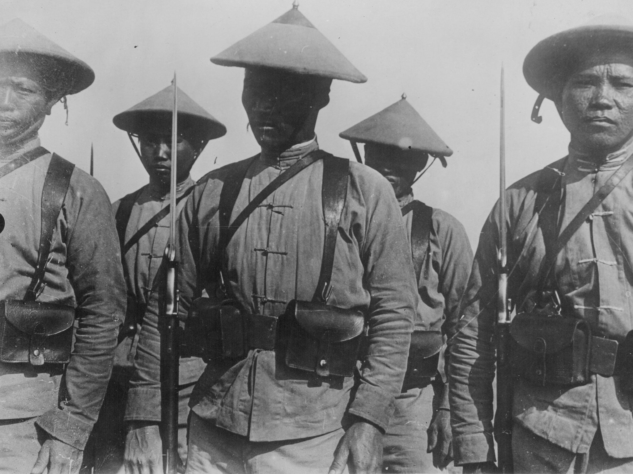 Indo-Chinese colonial troops during the First World War