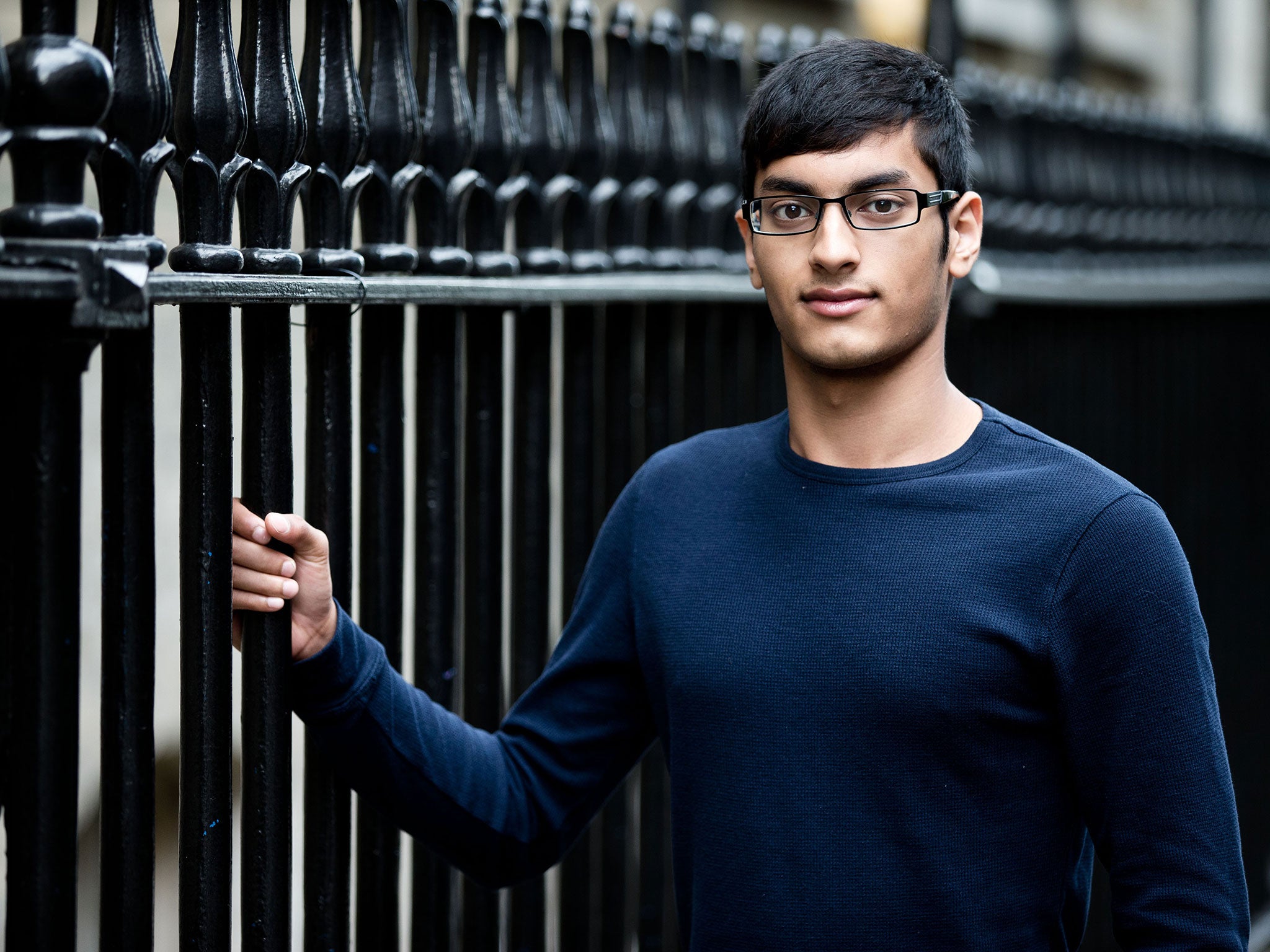 Maksud Rahman, 18, will be the first member of his family to go to university