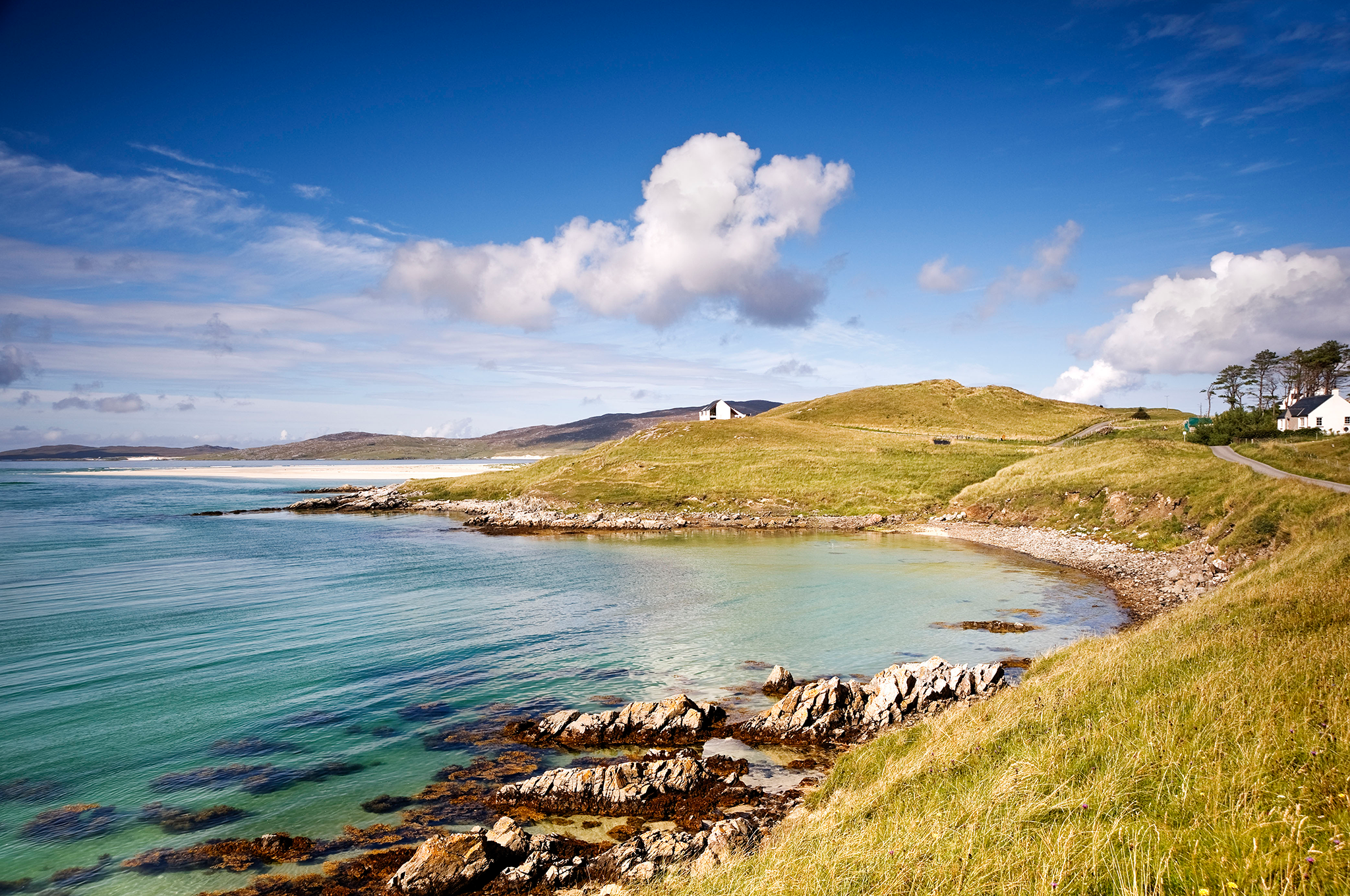 The coastline near Luskentyre, Harris, Outer Hebrides