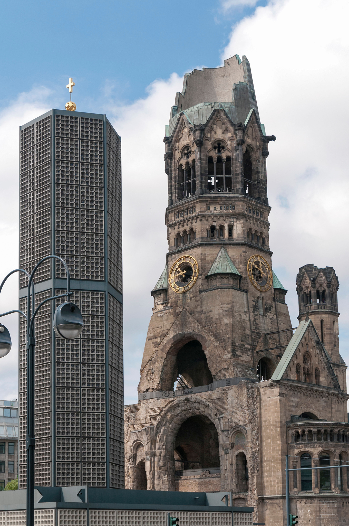 With its 'broken tooth' spire, Kaiser Wilhelm Memorial Church on Breitscheidplatz is City-West’s definitive landmark
