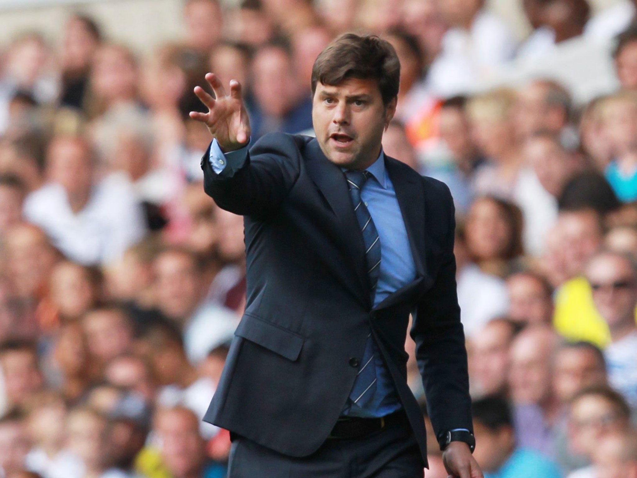 Mauricio Pochettino says he expects to be judged on his side’s results from day one
