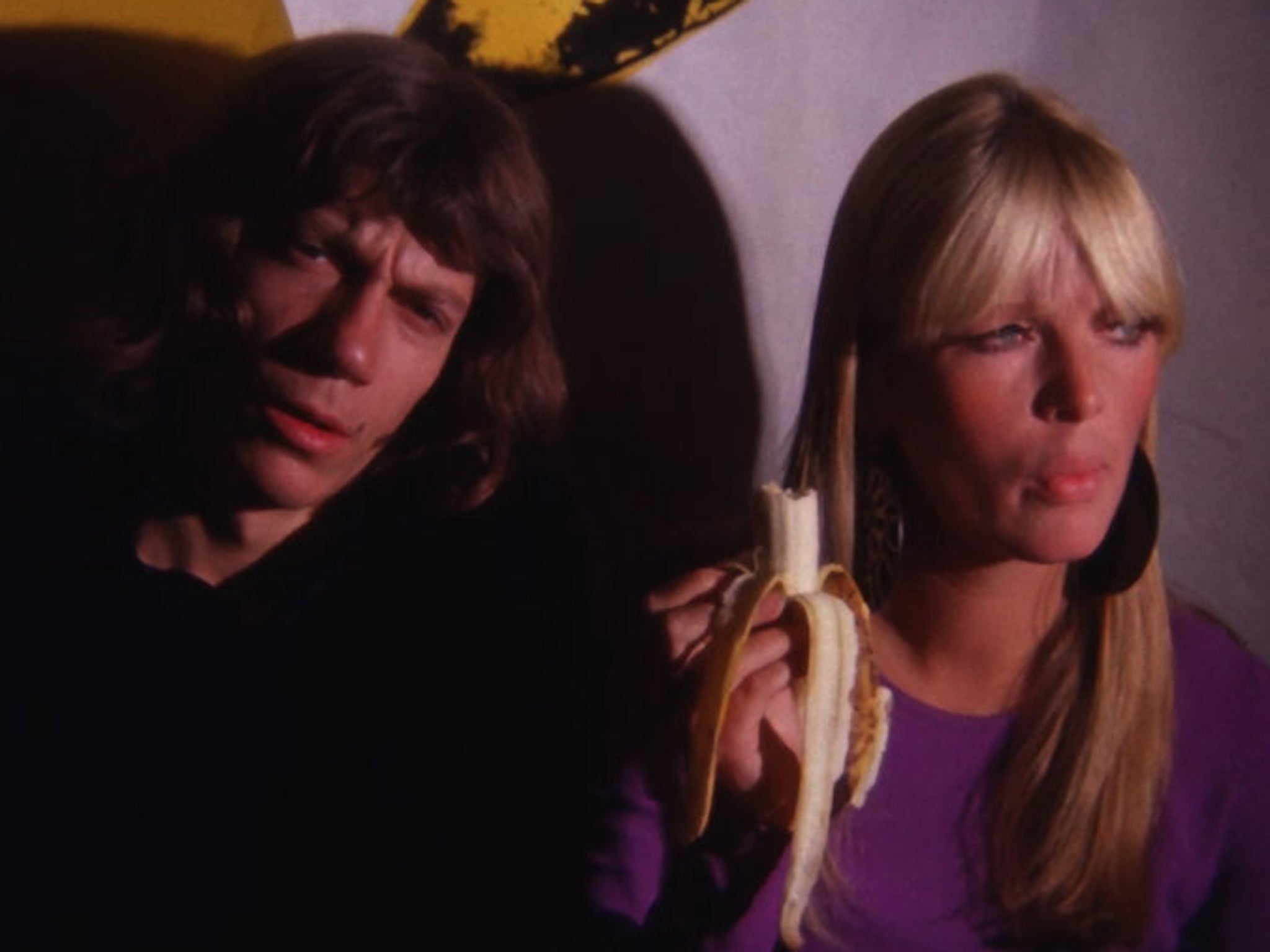 Still from Andy Warhol's "Nico/Antoine" (1966)