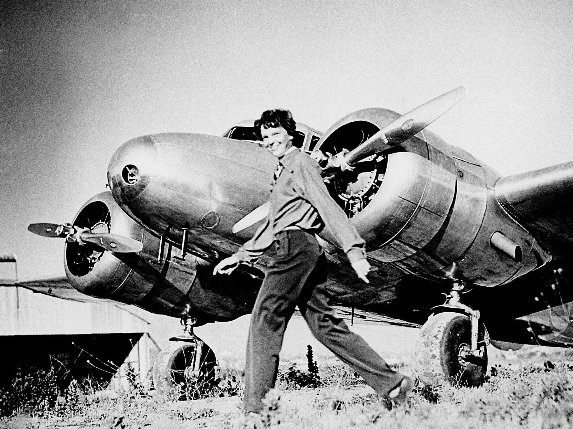 What was Amelia Earhart doing when she disappeared in 1937?