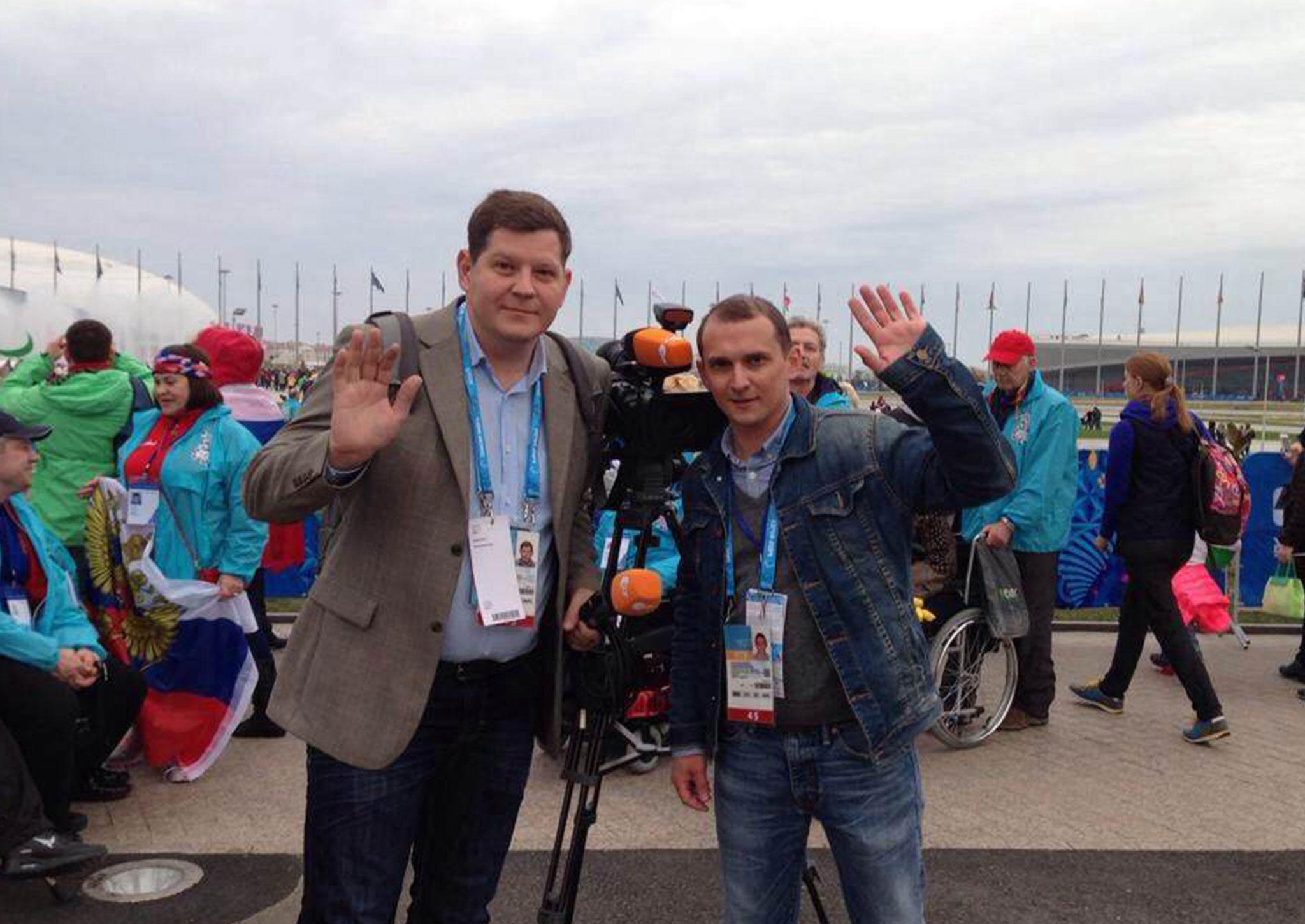 Nikolai Yarst and Philipp Vasilenko in Sochi
