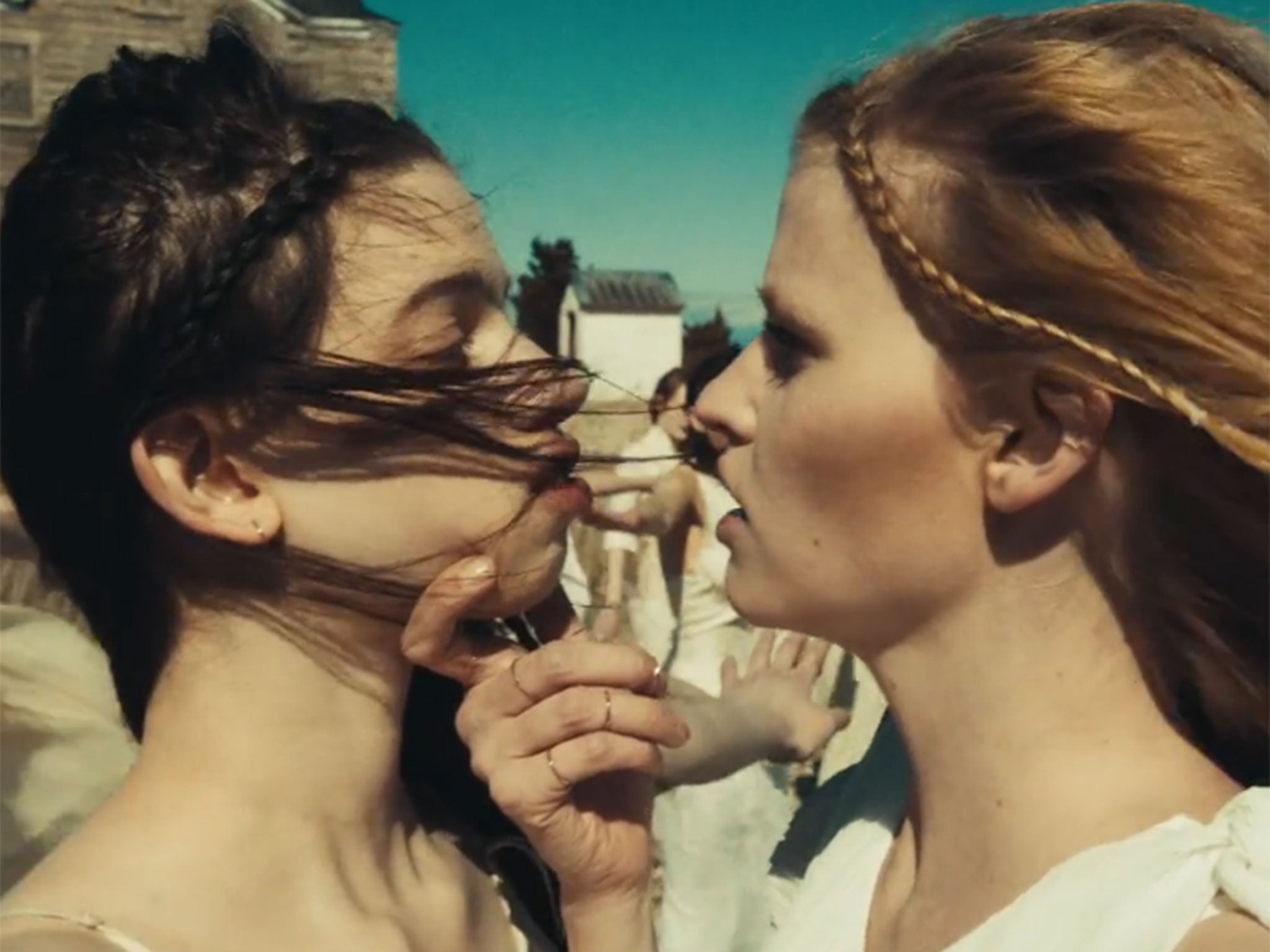 Supermodel Lara Stone plays the leader of a women only cult