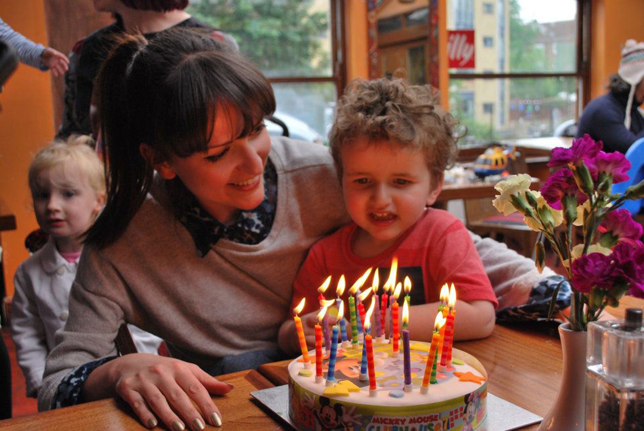 Roxanne Houshmand celebrates her son Ilias' birthday