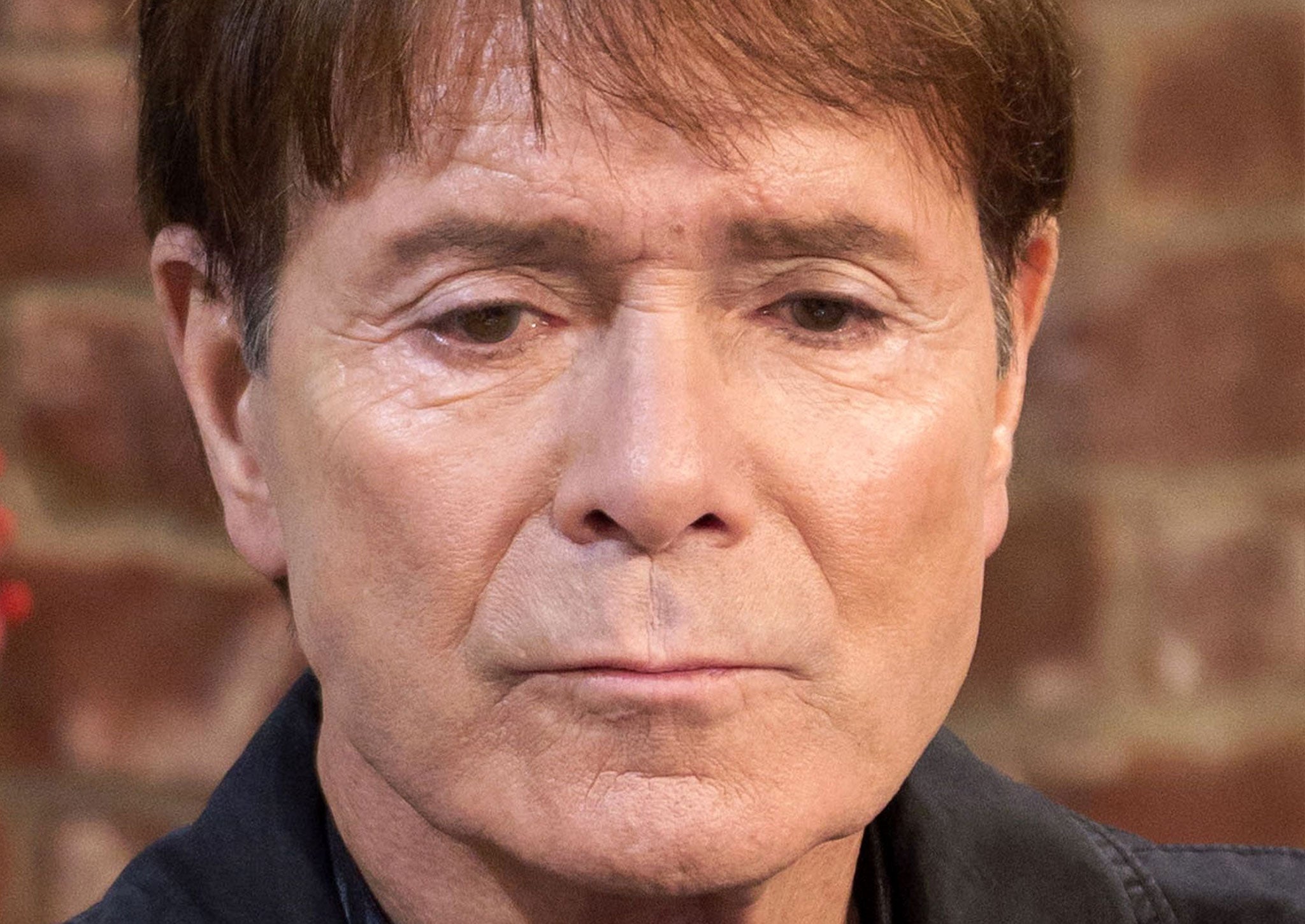 Cliff Richard, here seen on the set of This Morning last November