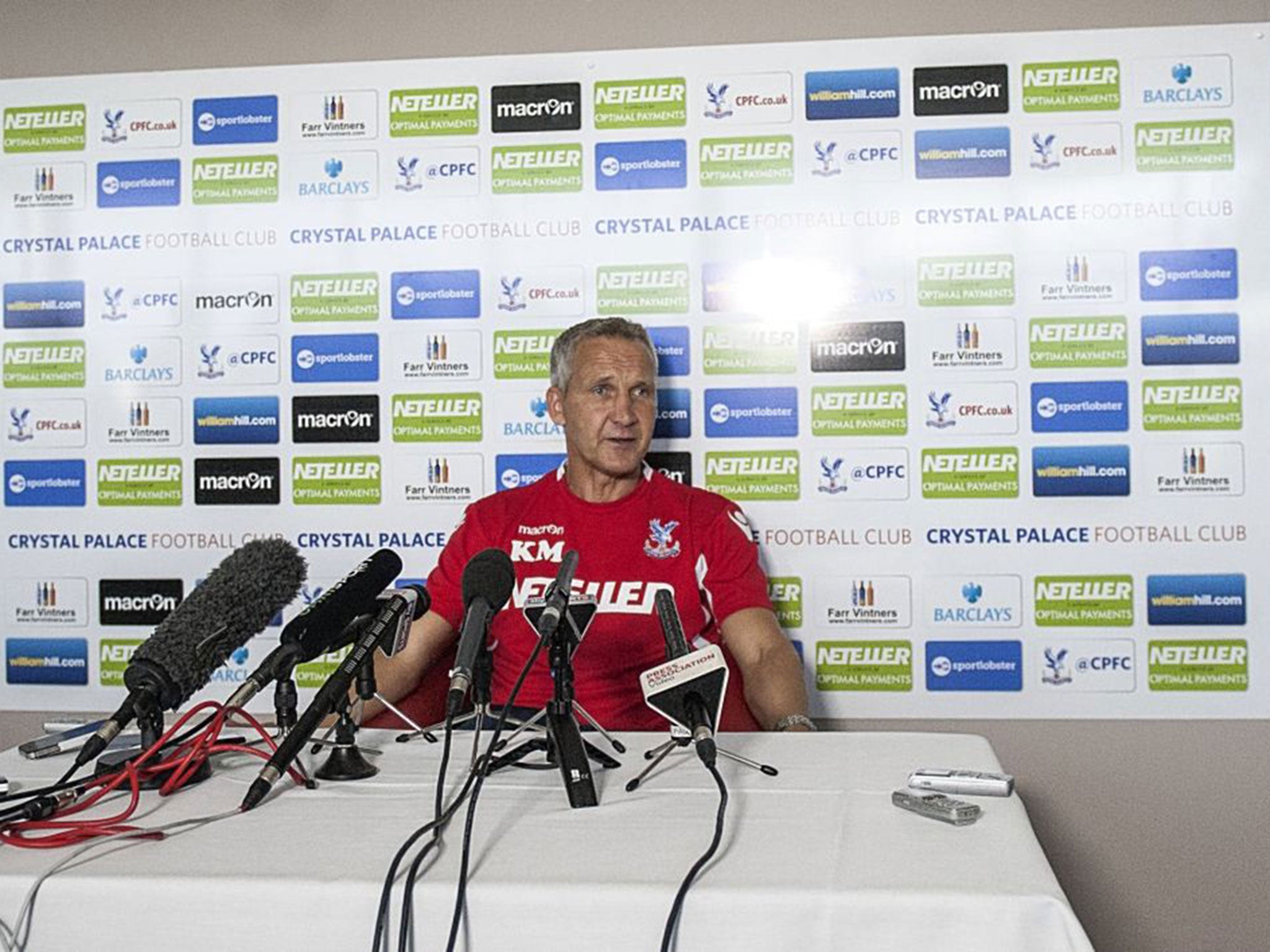 Keith Millen will take caretaker charge of Crystal Palace after Tony Pulis' shock exit