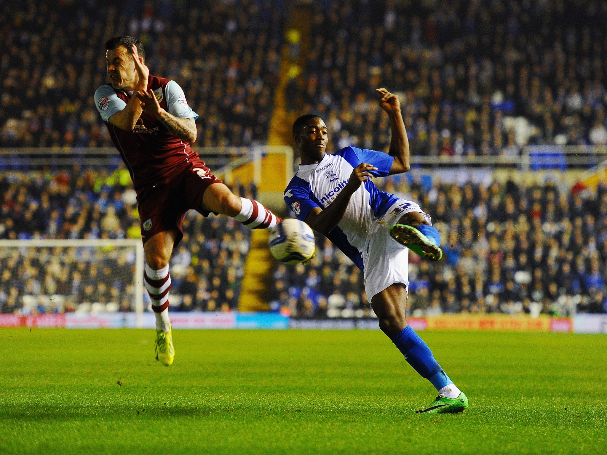 Blackett had loan spells at Blackpool and Birmingham last season