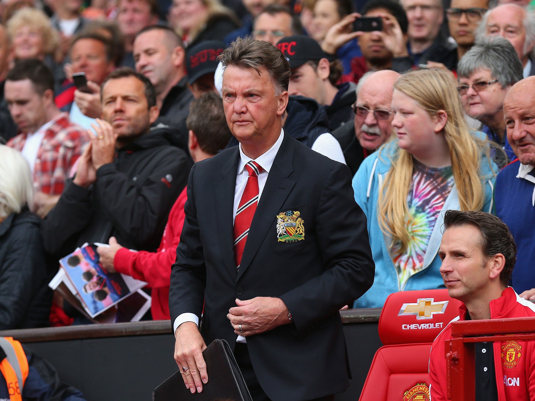 Louis van Gaal will be looking for an improvement from his side