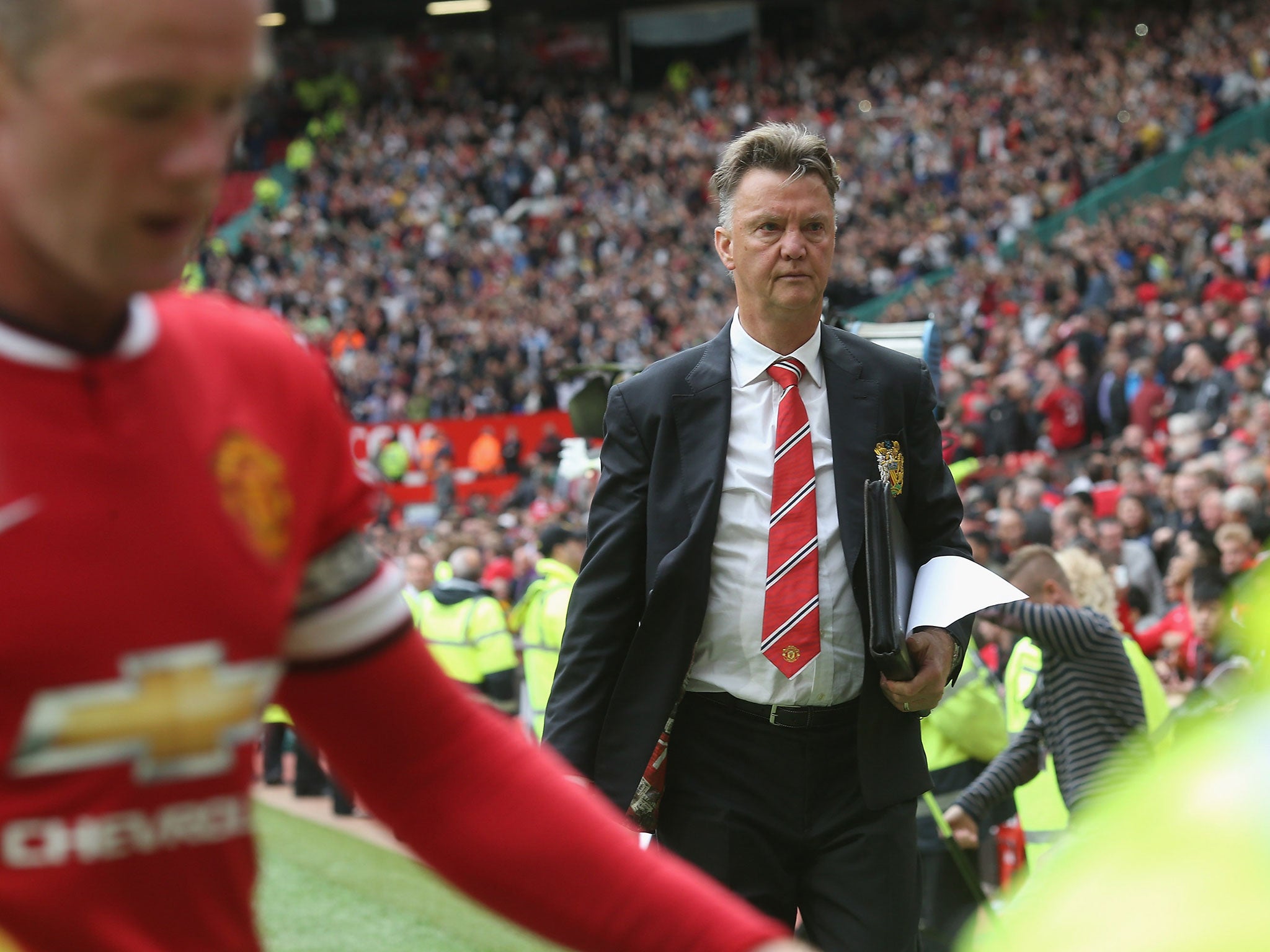 Louis van Gaal was disappointed with Manchester United's performance against Swansea