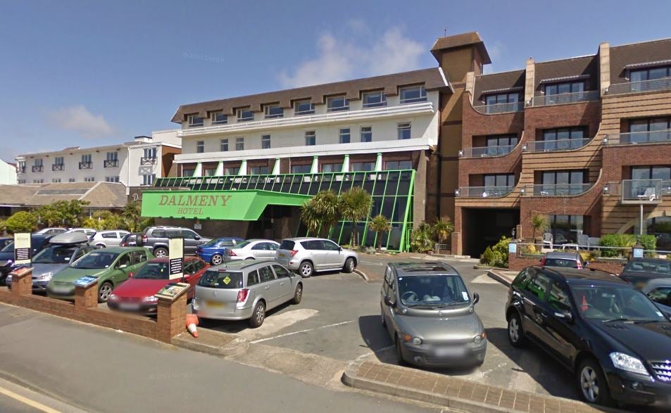 A woman has been arrested on suspicion of murder after a girl, 3, died in a hotel swimming pool