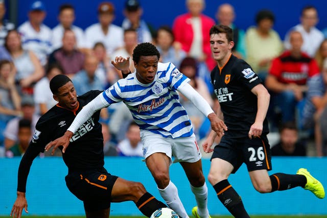 Despite speculation linking him with a move away from Loftus Road, Loic Remy started in the blue and white of QPR