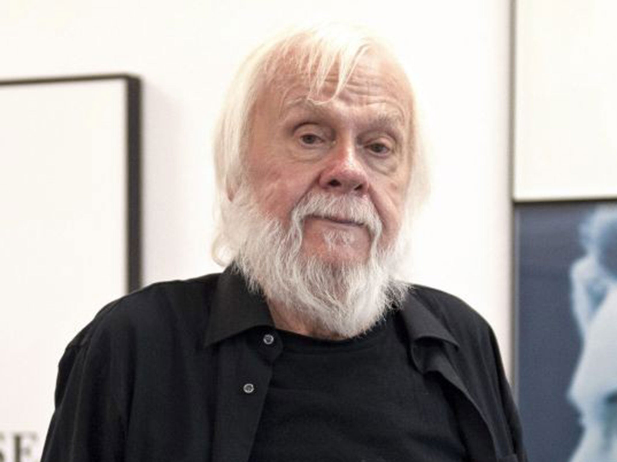 US artist John Baldessari poses at Moenchehaus Museum in Goslar, Germany, 04 October 2012.