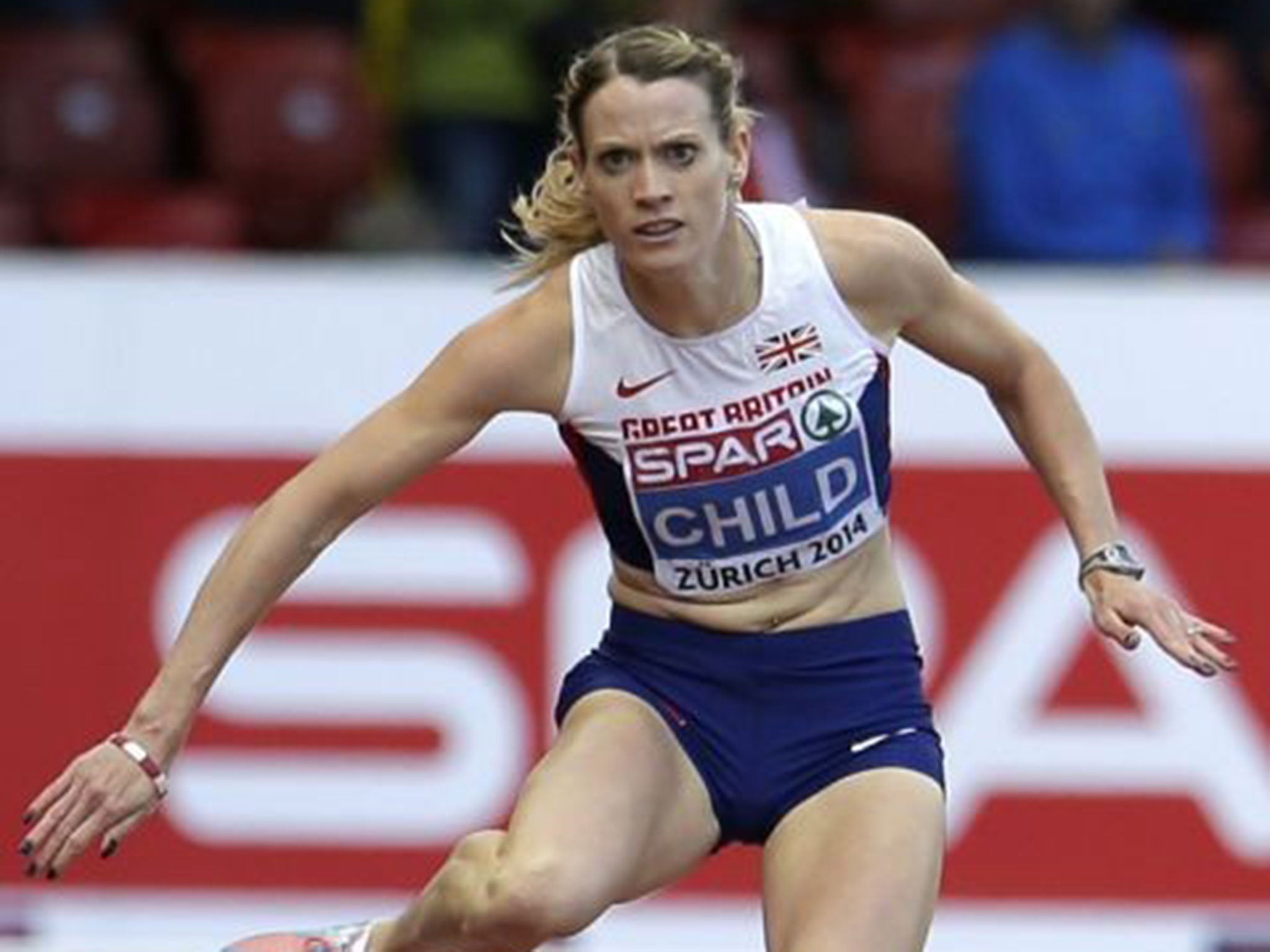 Glory and pain: Eilidh Child heads for gold in the 400 metres hurdles