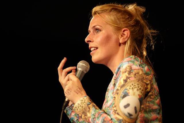 Sara Pascoe performs at the Edinburgh Festival Fringe 2014
