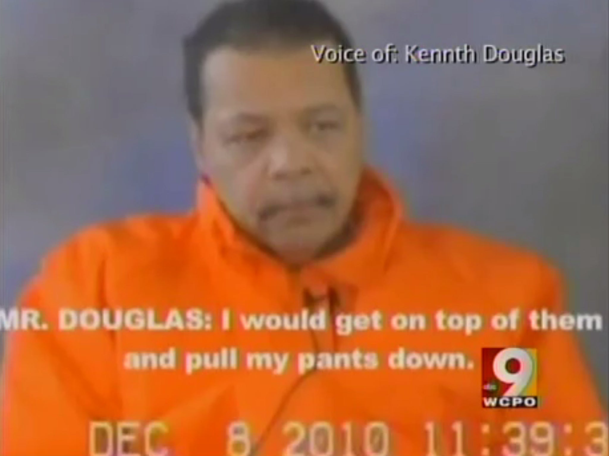 Kenneth Douglas's testimony is revealed in the video