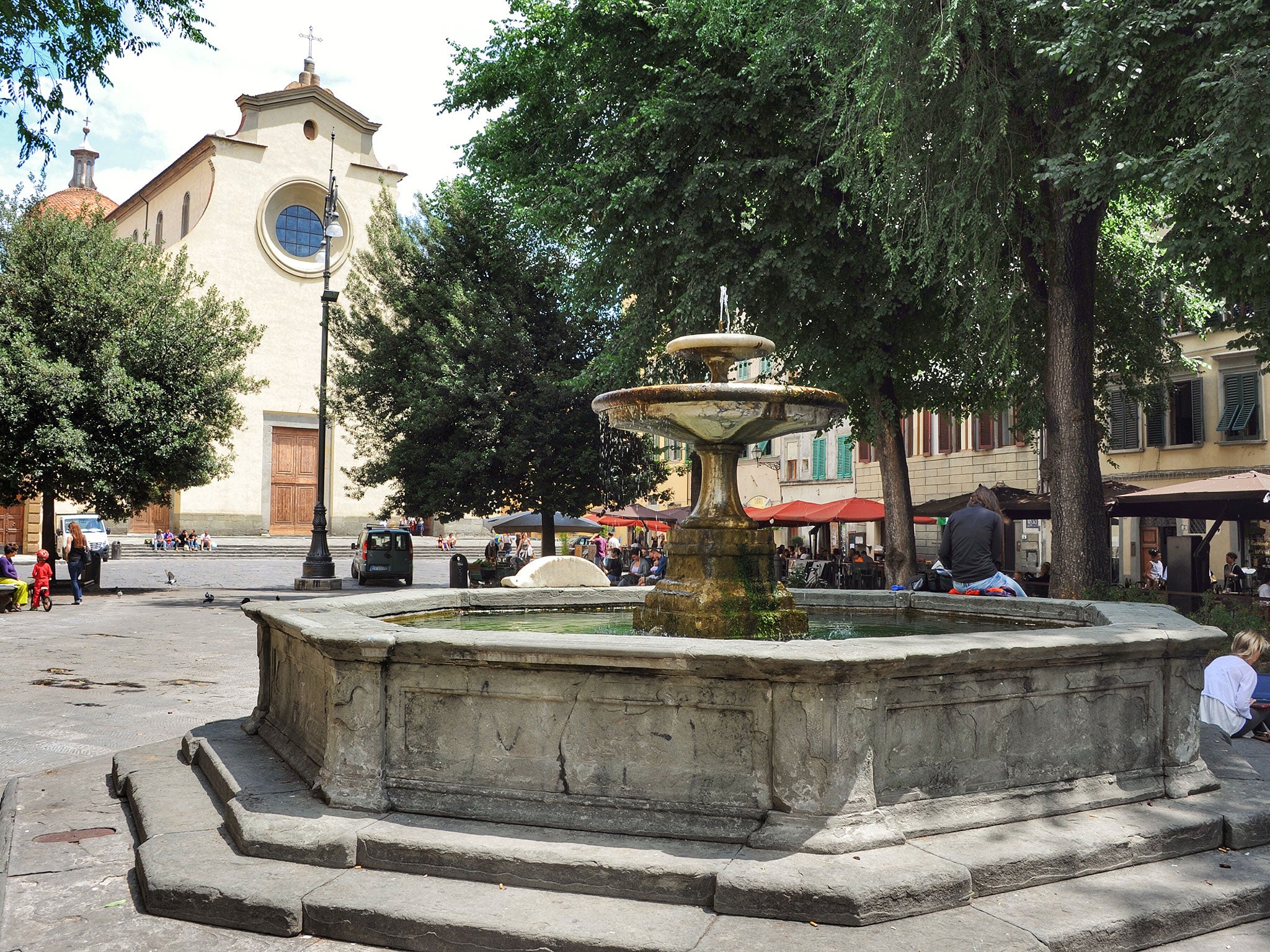 Florence's Piazza di Santo Spirito