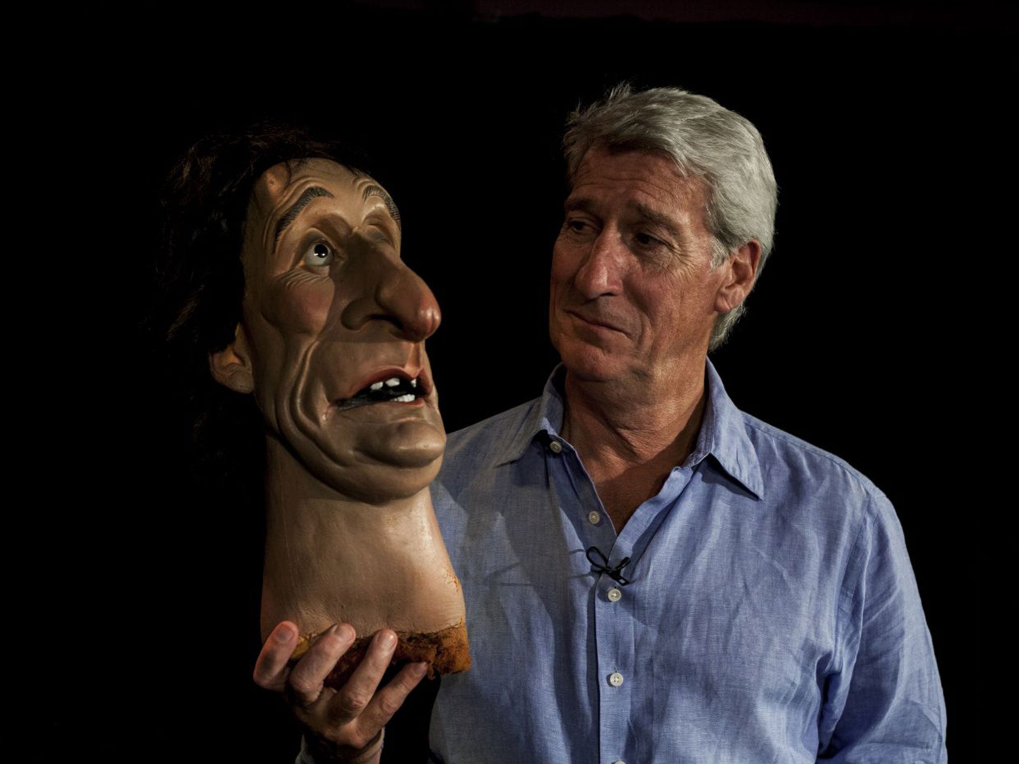 Jeremy Paxman’s one-man Fringe show is, surprisingly, a full theatrical production