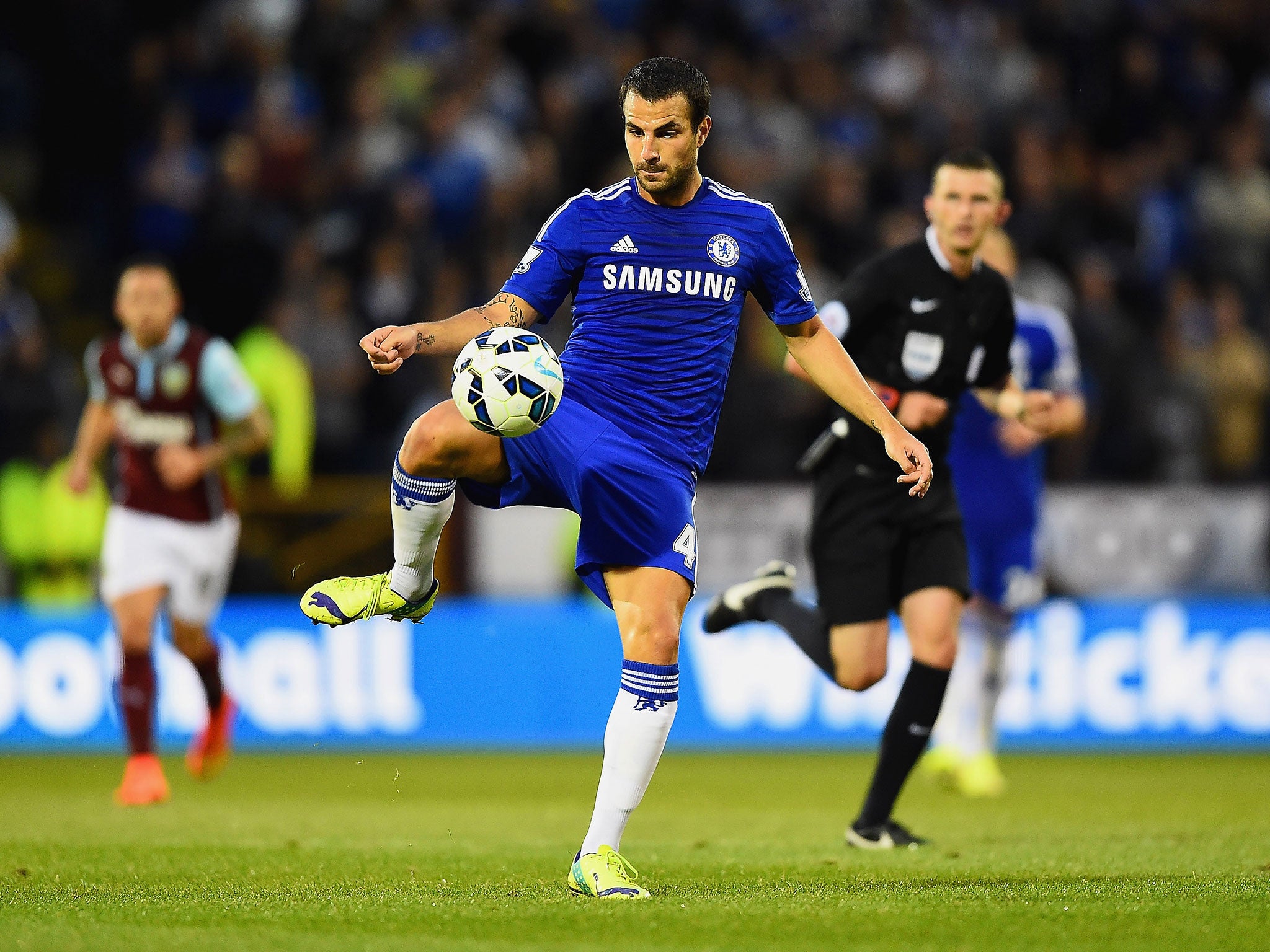 Cesc Fabregas impressed on his Chelsea debut