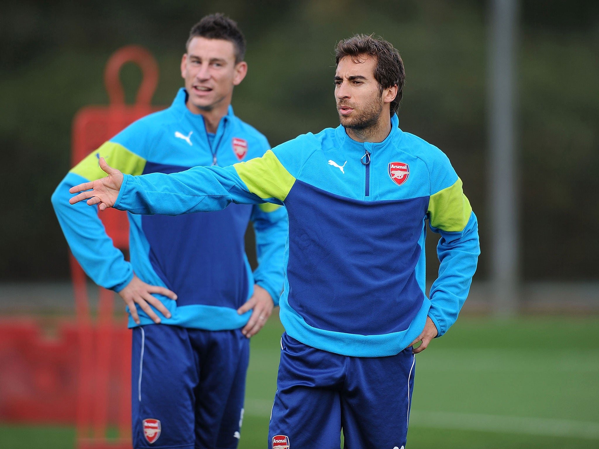 Mathieu Flamini is likely to start for Arsenal as Wenger rotates his side with Saturday’s game at Everton on his mind