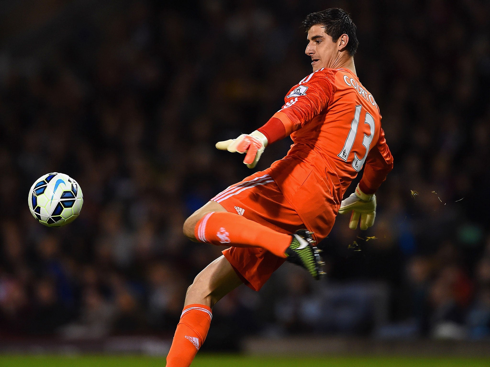 Courtois was highly impressive on his Chelsea debut