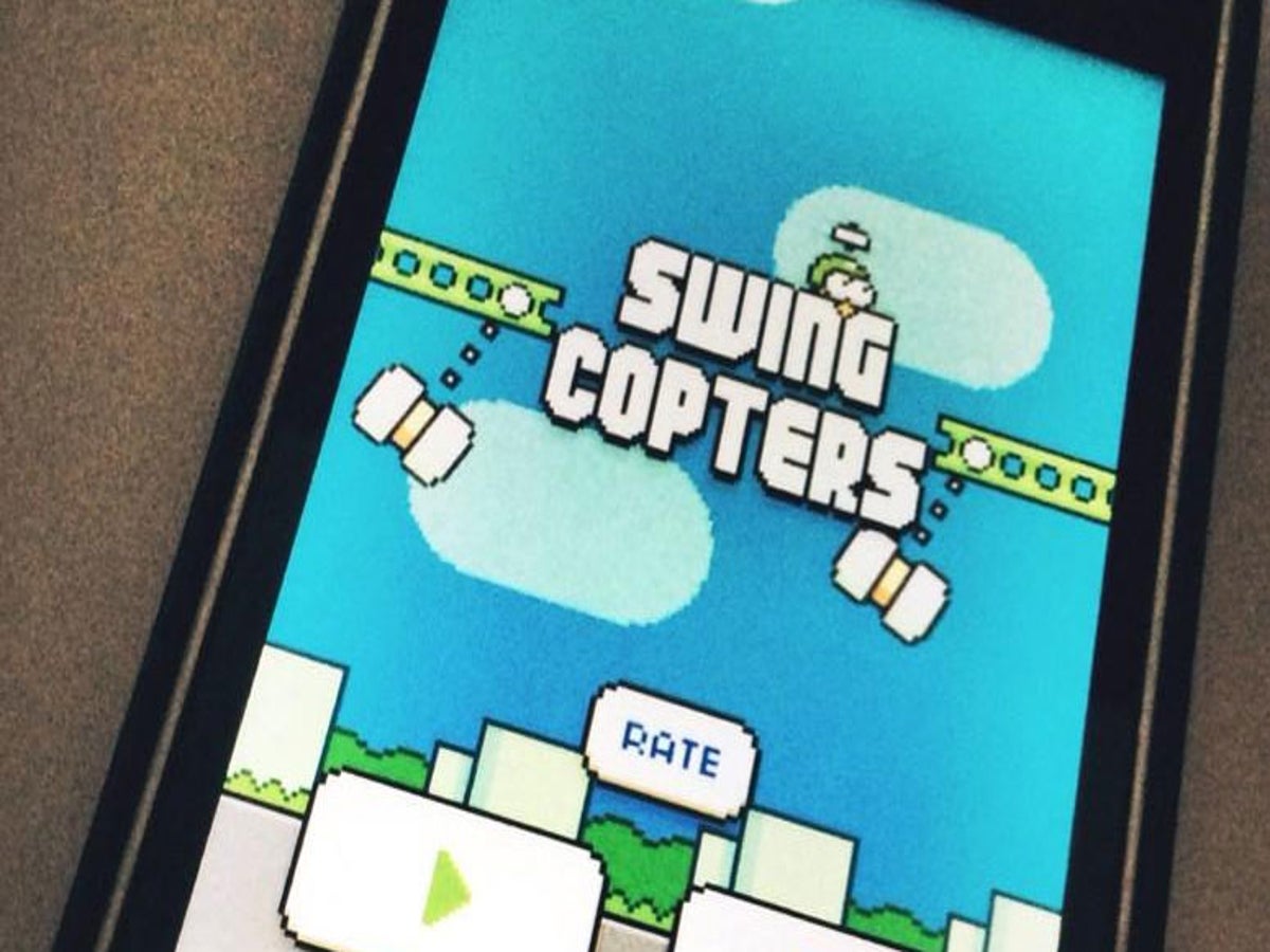 Flappy Bird Sequel Called Swing Copters