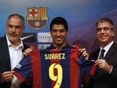 Barca claim they paid £65m for Suarez