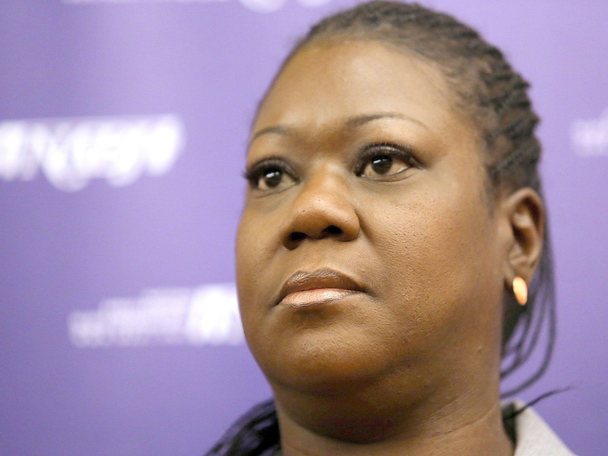 Sybrina Fulton, the mother of Trayvon Martin, who was shot dead in 2012