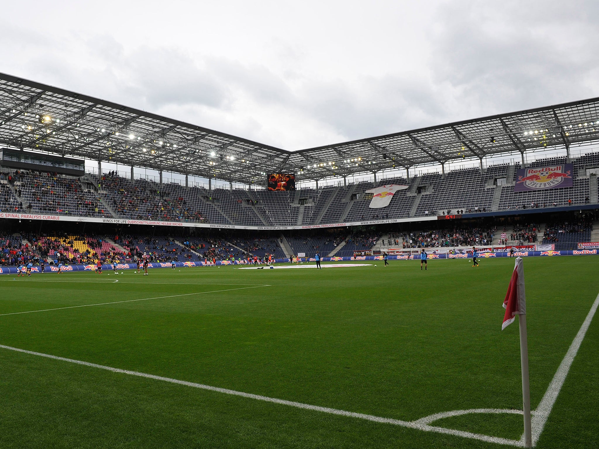 General view of the Red Bull Arena, home of FC Salzburg