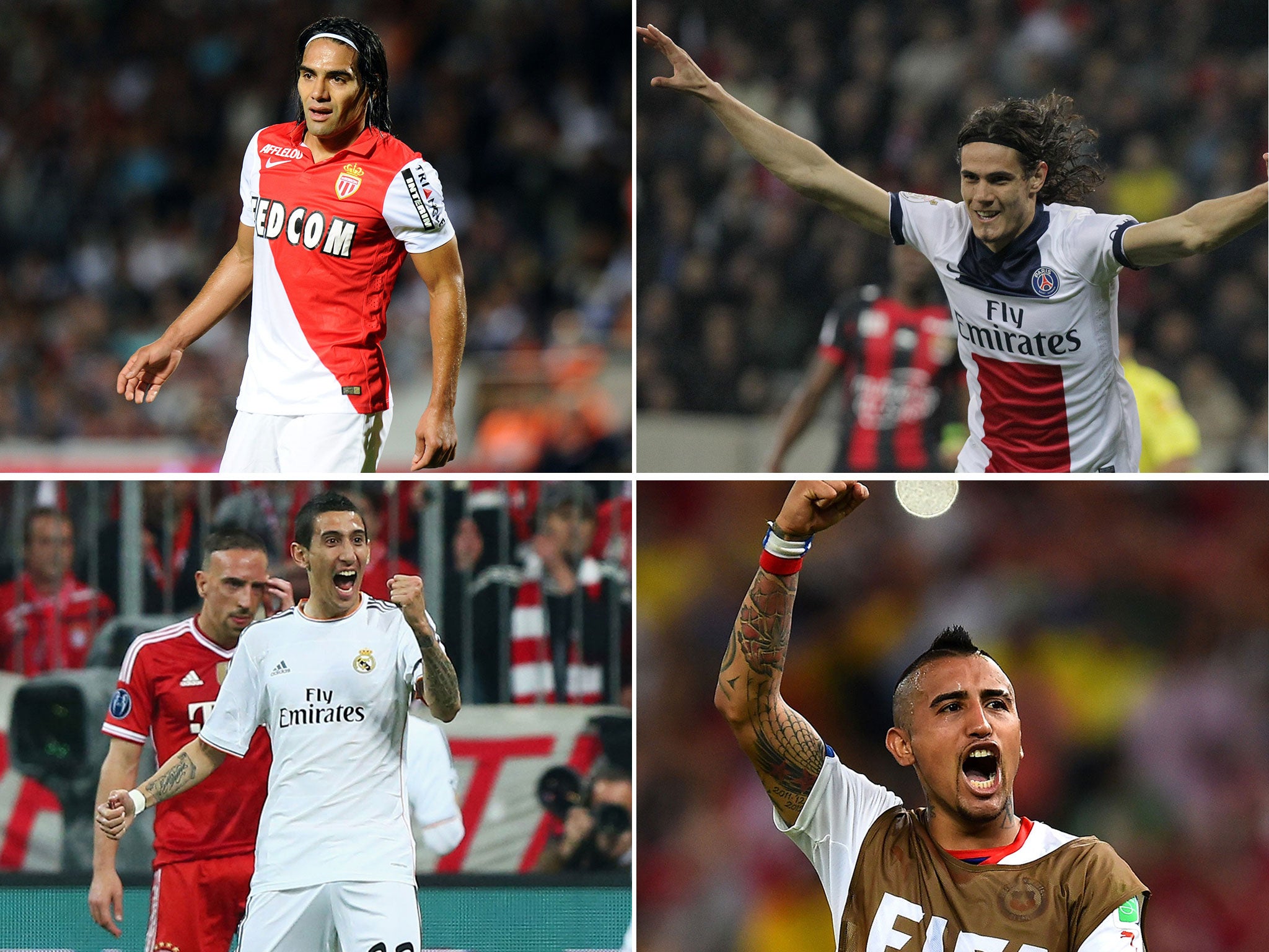 The 10 biggest transfers that could still happen: Falcao, Di Maria, Cavani, Reus, Cech and Vidal could all arrive in the Premier League
