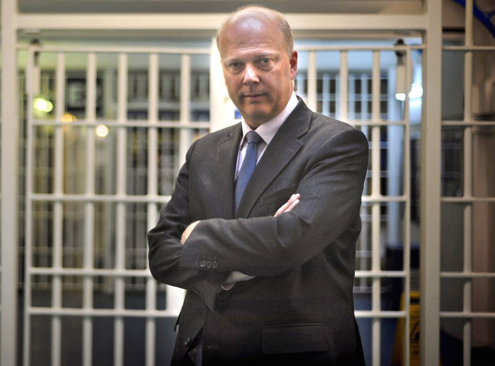 Chris Grayling, Justice Secretary: 'There are pressures which we are facing but there is not a crisis'