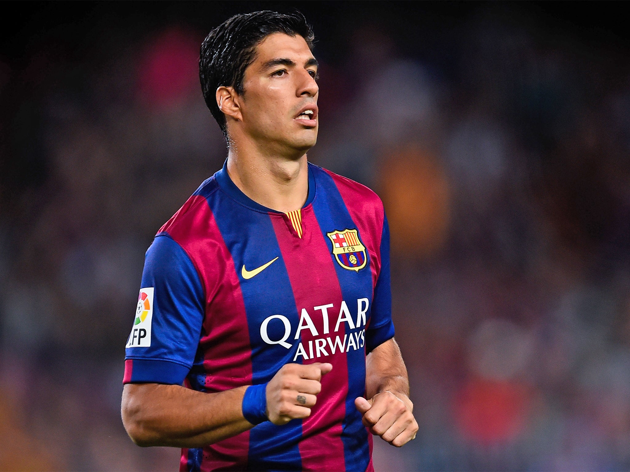 Barcelona have pinned their hopes on Luis Suarez giving them an edge in stemming the Real Madrid tide