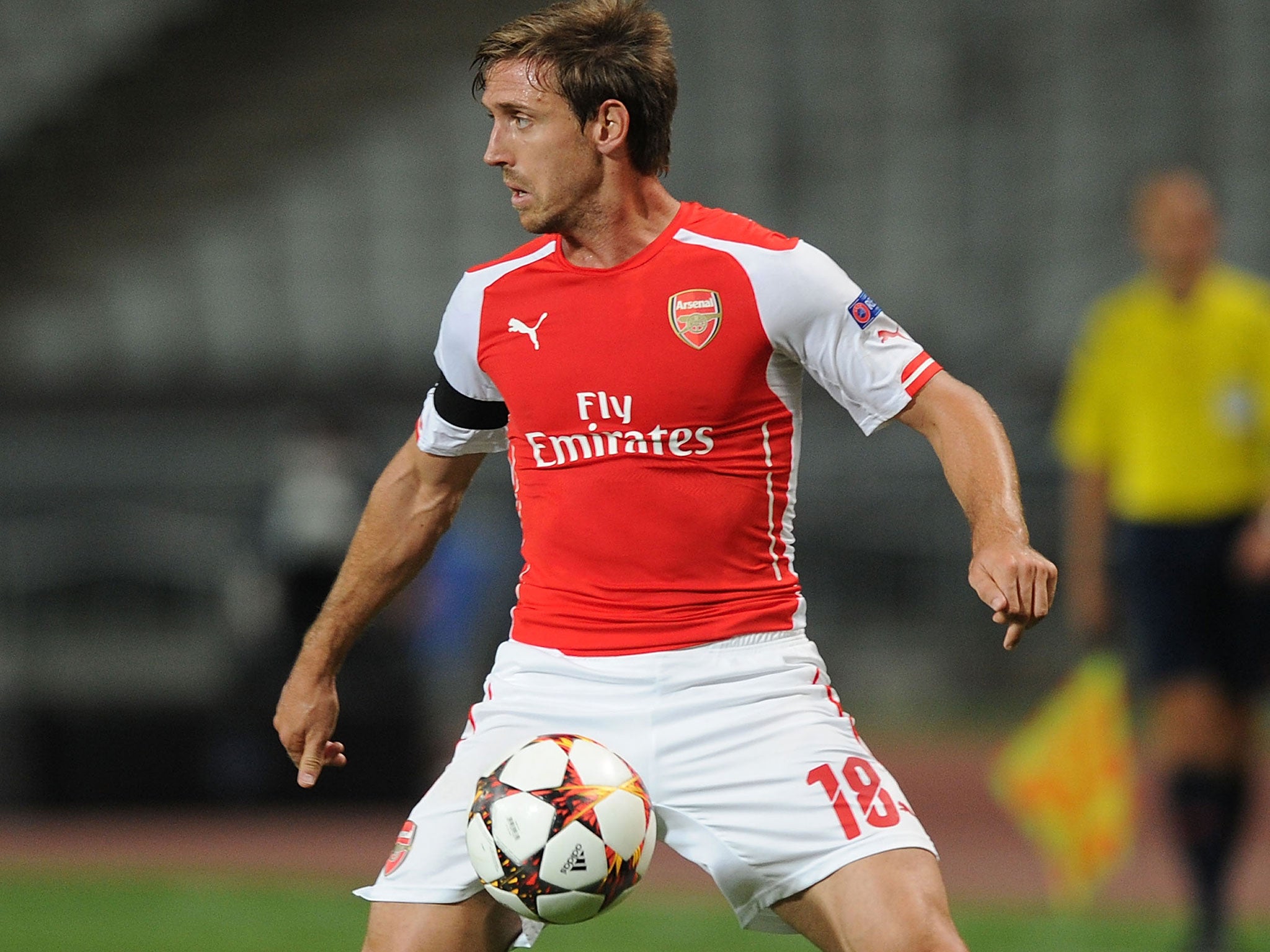 Nacho Monreal could move across to centre-back