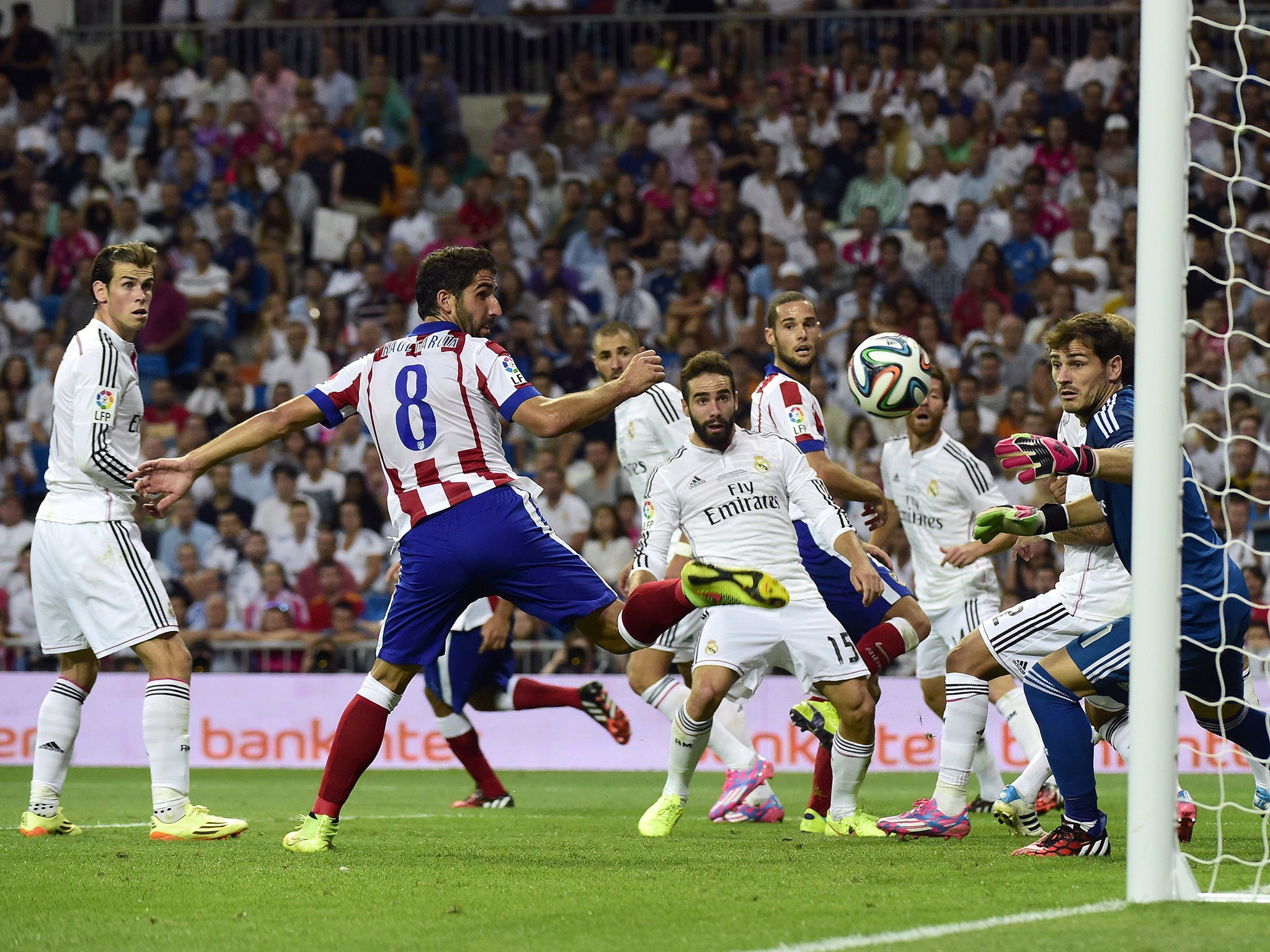 Raul Garcia brings Atletico Madrid level in the Spanish Super Cup