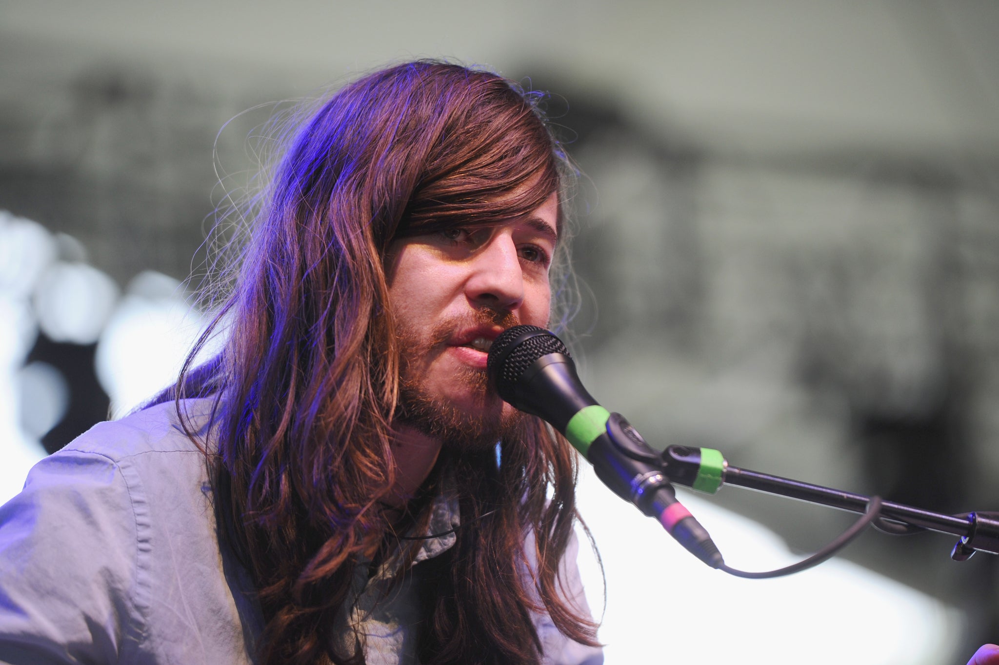 Other Lives perform on stage at Coachella