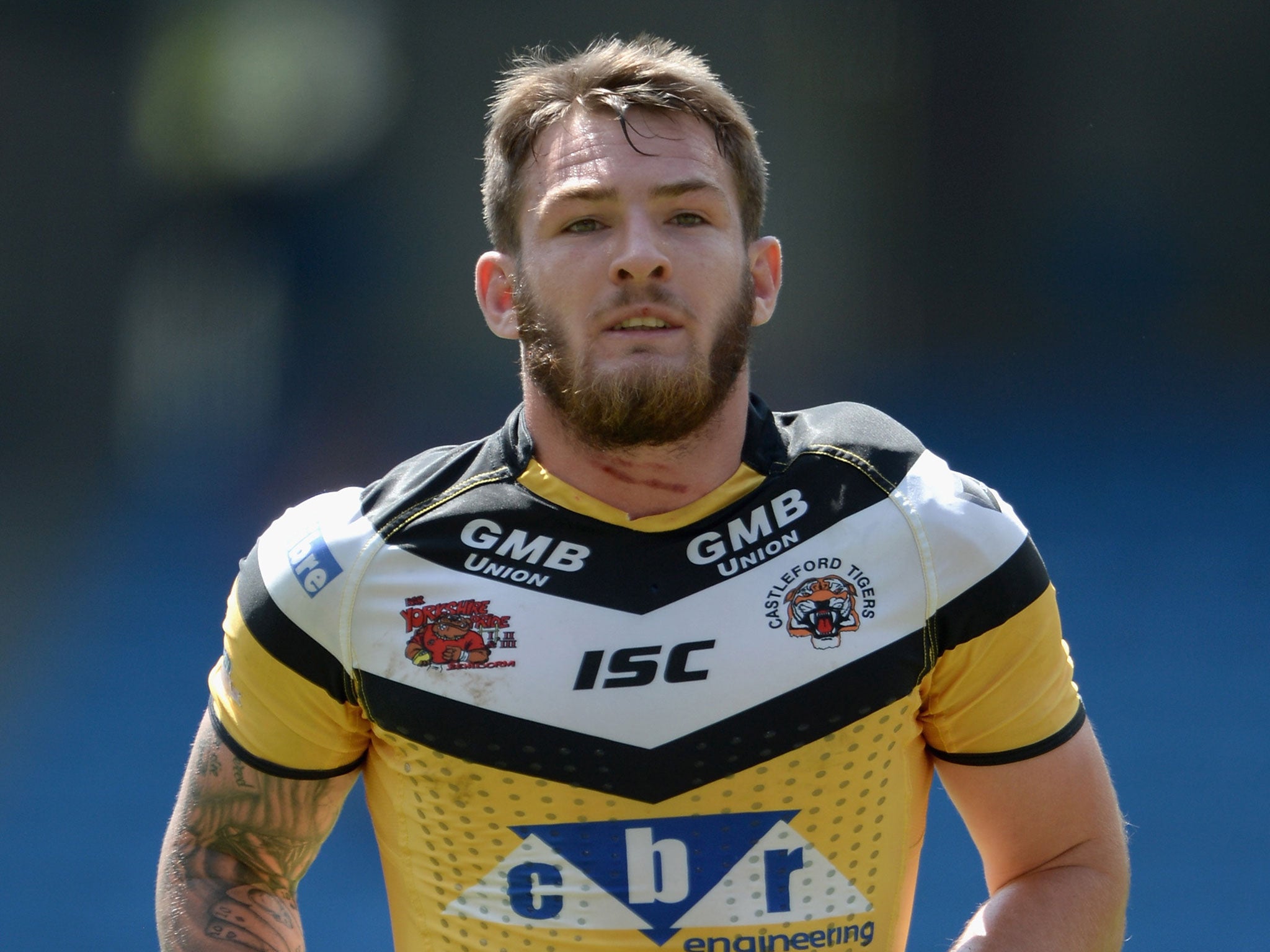 Castleford hooker Daryl Clark prepares for the Challenge Cup final against Leeds this weekend