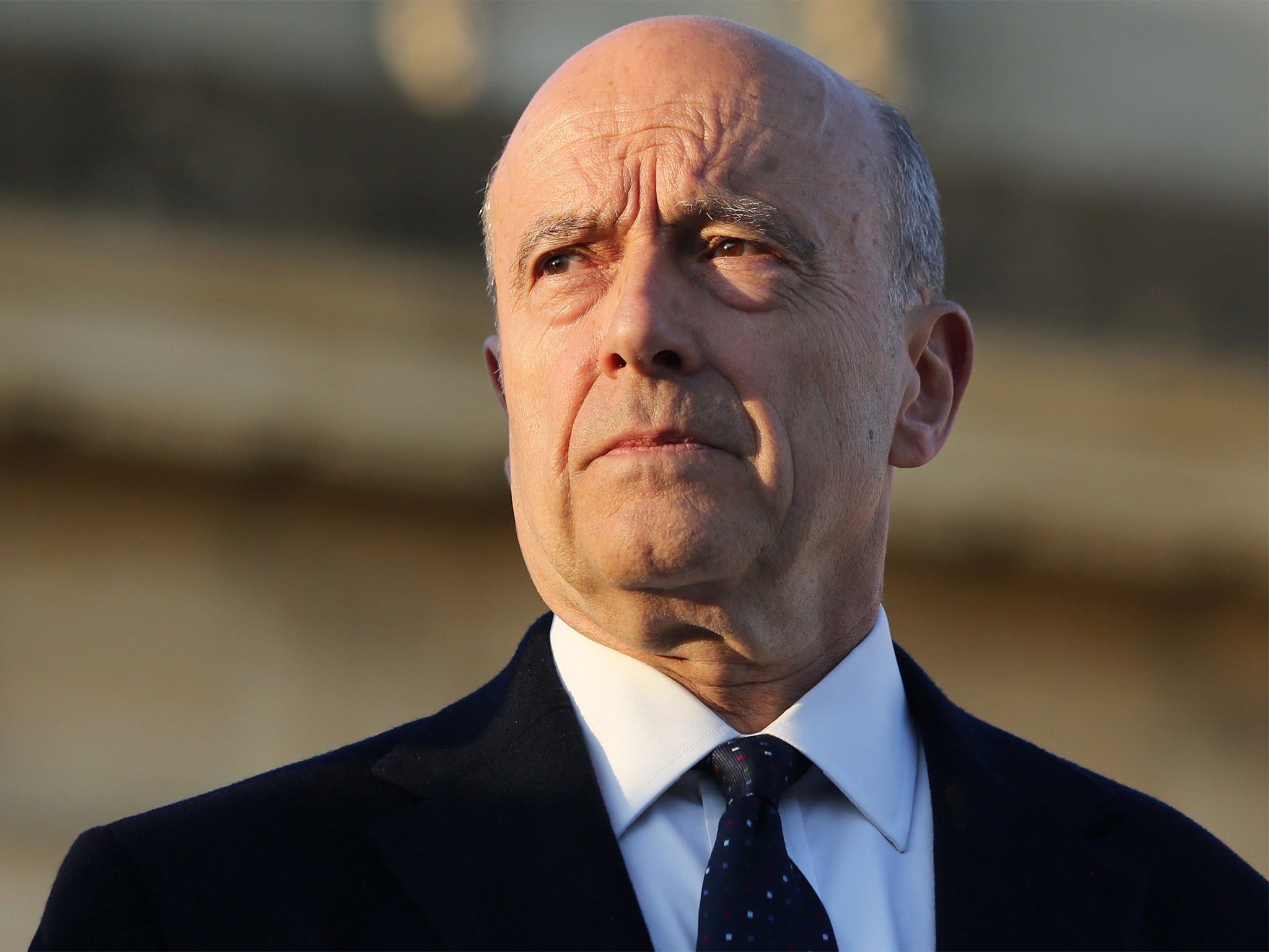 Alain Juppé is promoting himself as the man to check the rise of the Front National