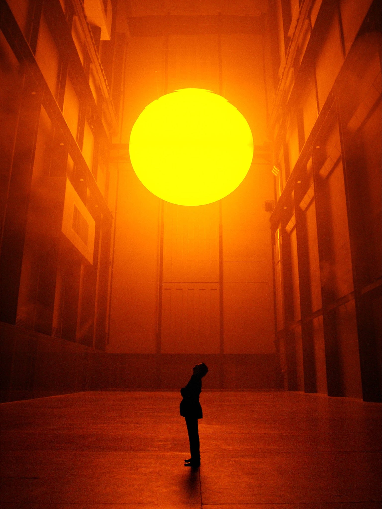 Eliasson's 'The Weather Project' at Tate Modern in 2003