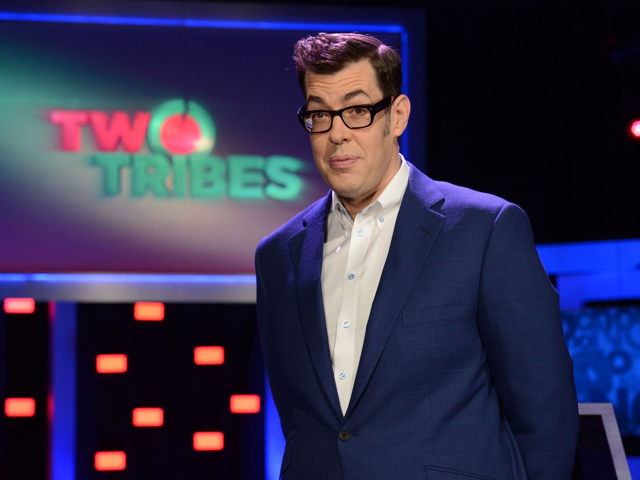 Questionable: Richard Osman, host of ‘Two Tribes’
