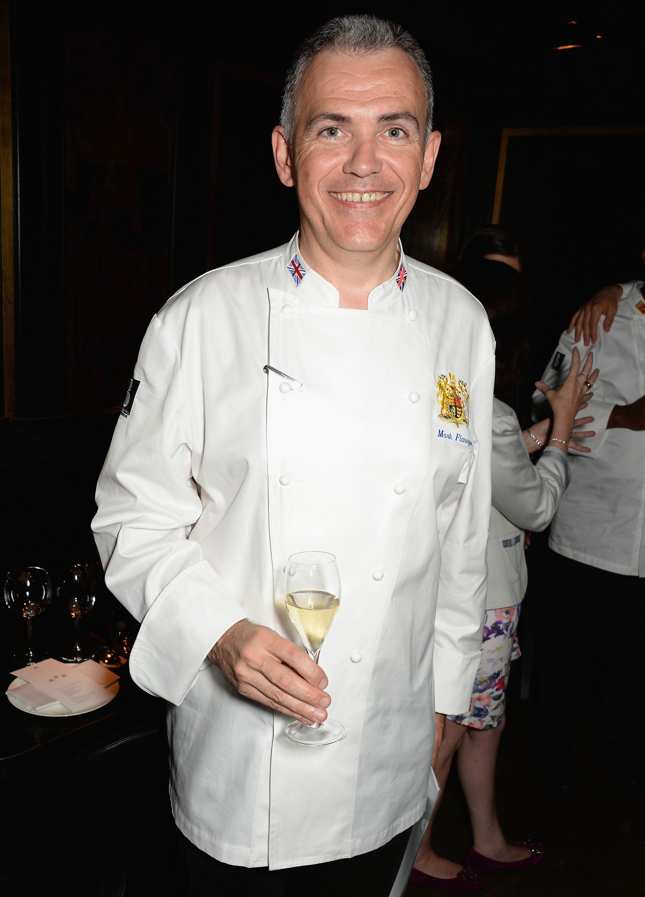 Flanagan at the annual gathering of the Le Club des Chefs