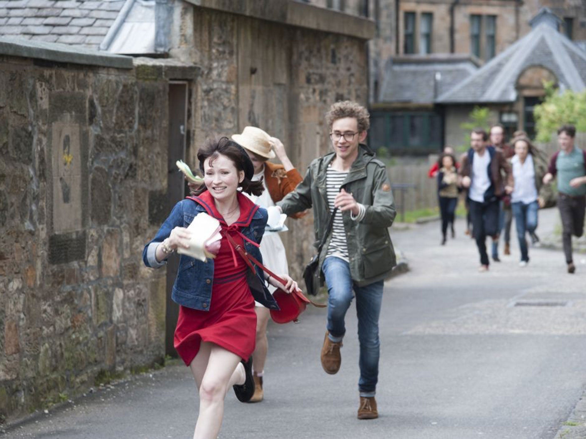Emily Browning and Olly Alexander in 'God Help the Girl'