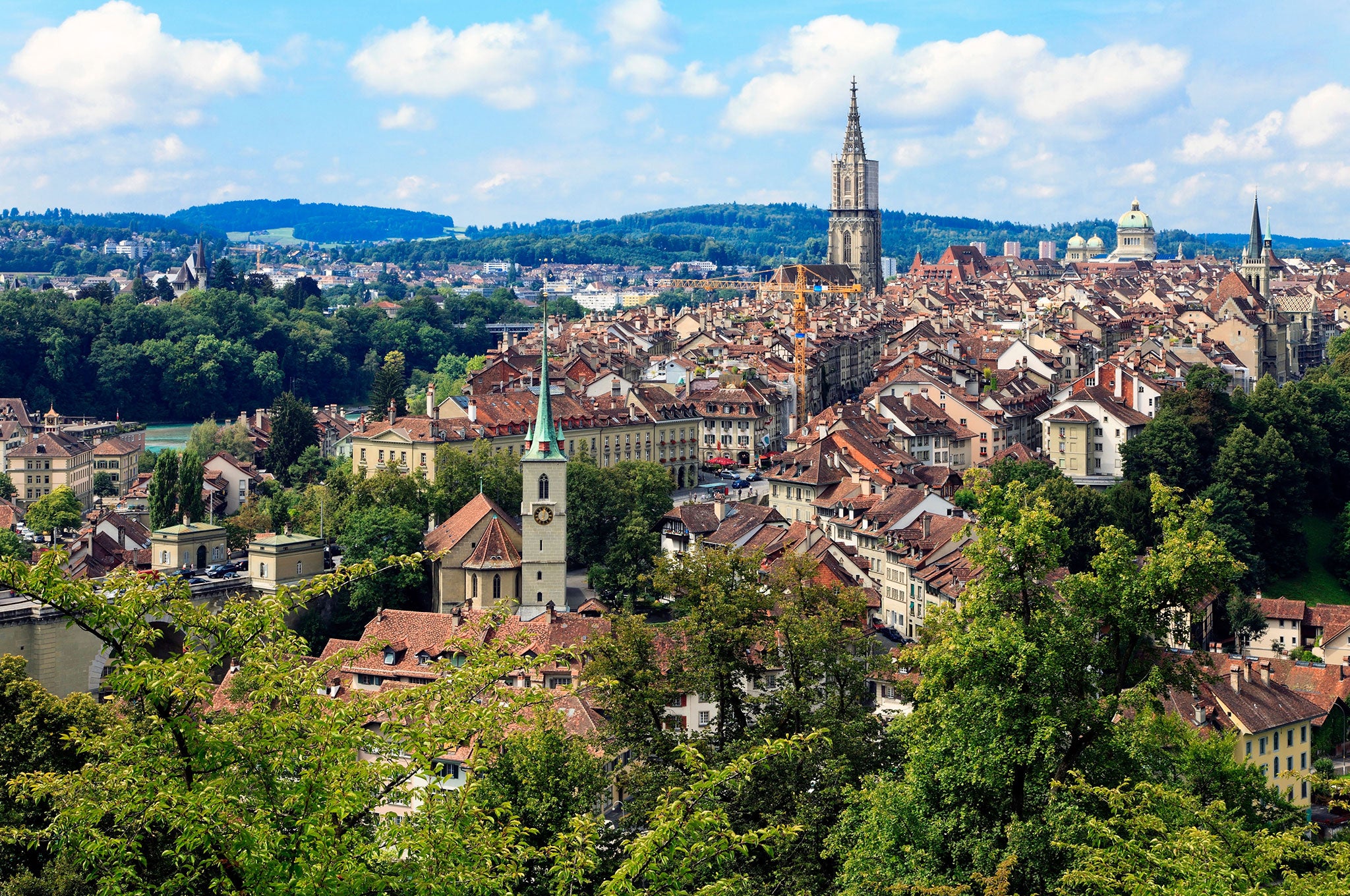 Bern, the capital of Switzerland