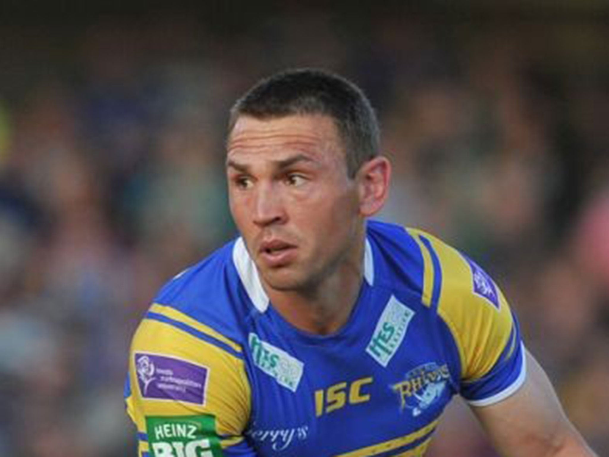 Kevin Sinfield, of Leeds, is widely regarded as one of the best captains in the British game